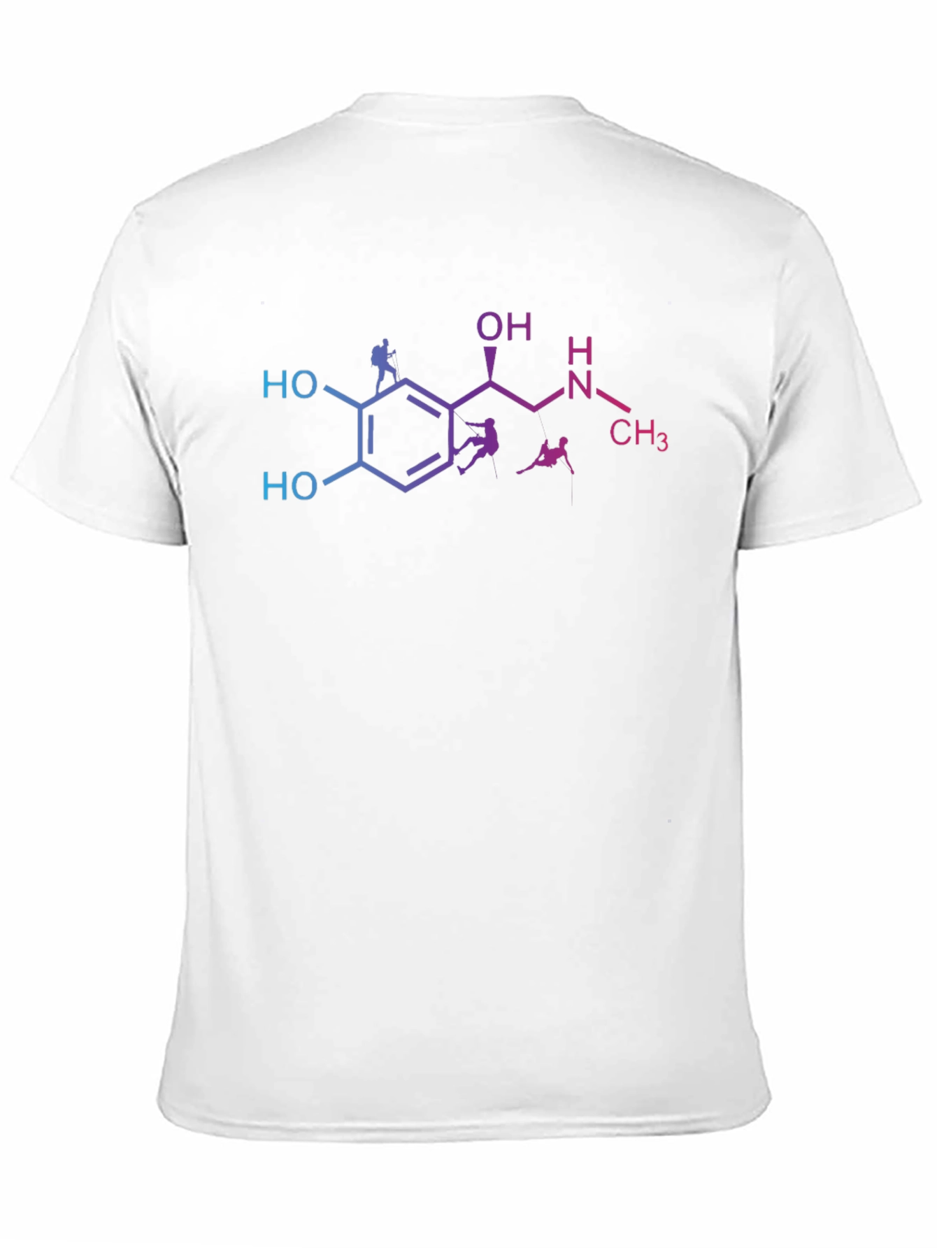 Dopamine Climber Black T-Shirt - Rock Climbing Enthusiast
