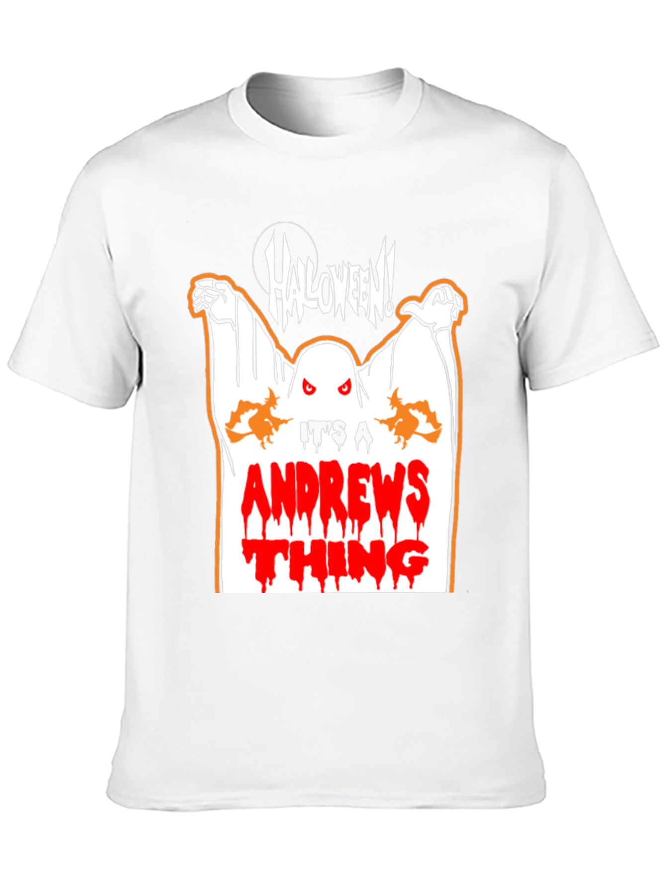 Halloween Ghost Andrews Thing T-Shirt