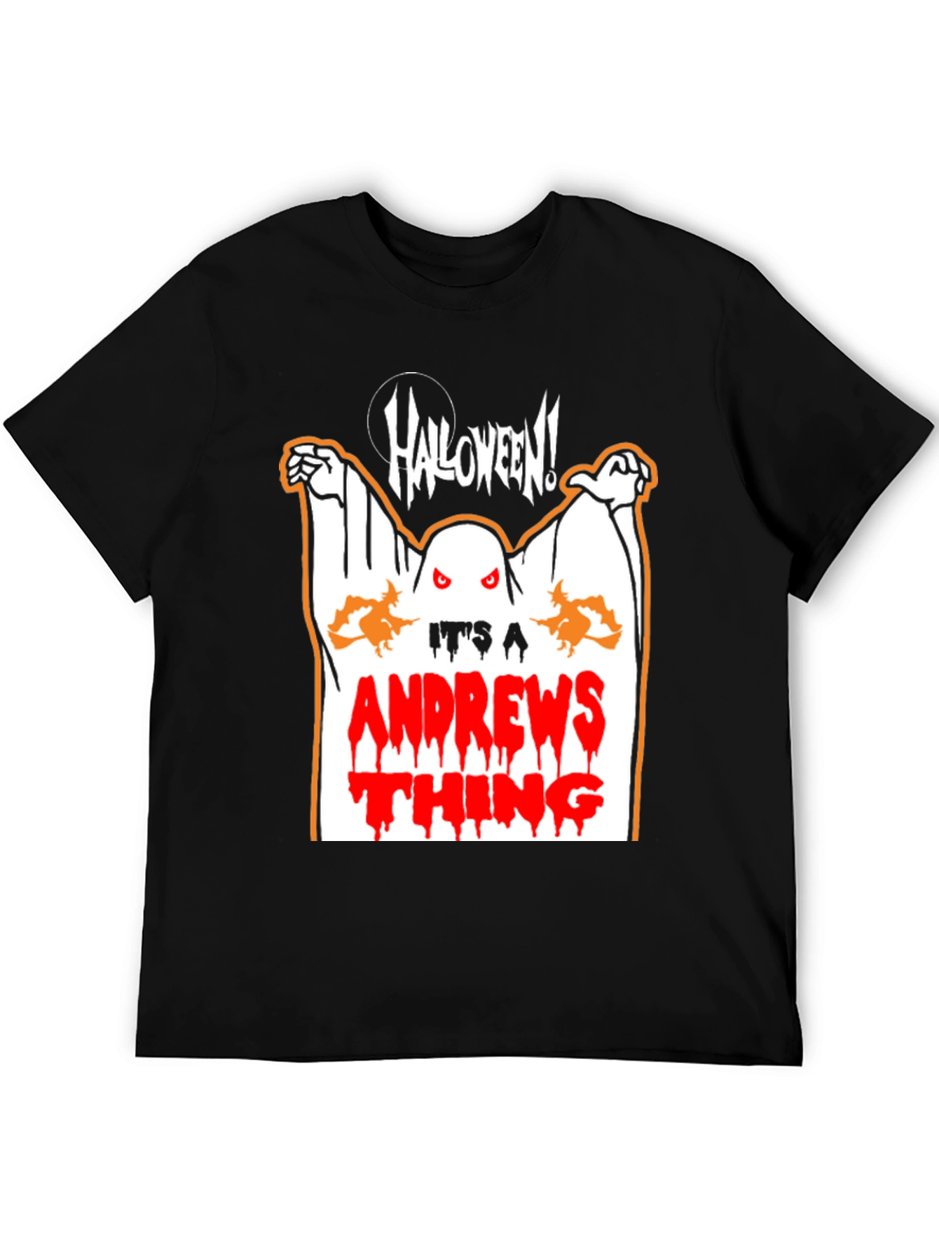 Halloween Ghost Andrews Thing T-Shirt