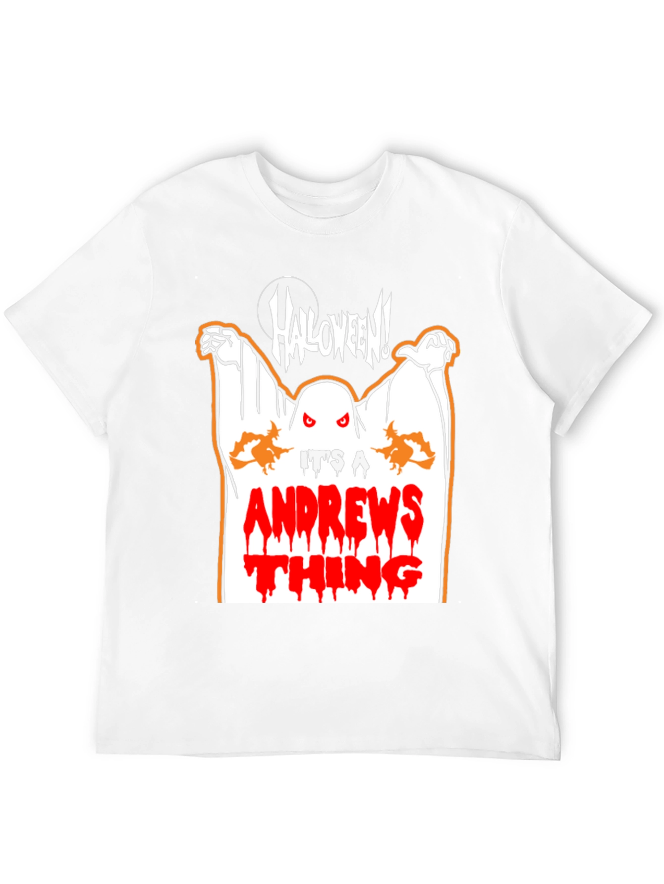 Halloween Ghost Andrews Thing T-Shirt