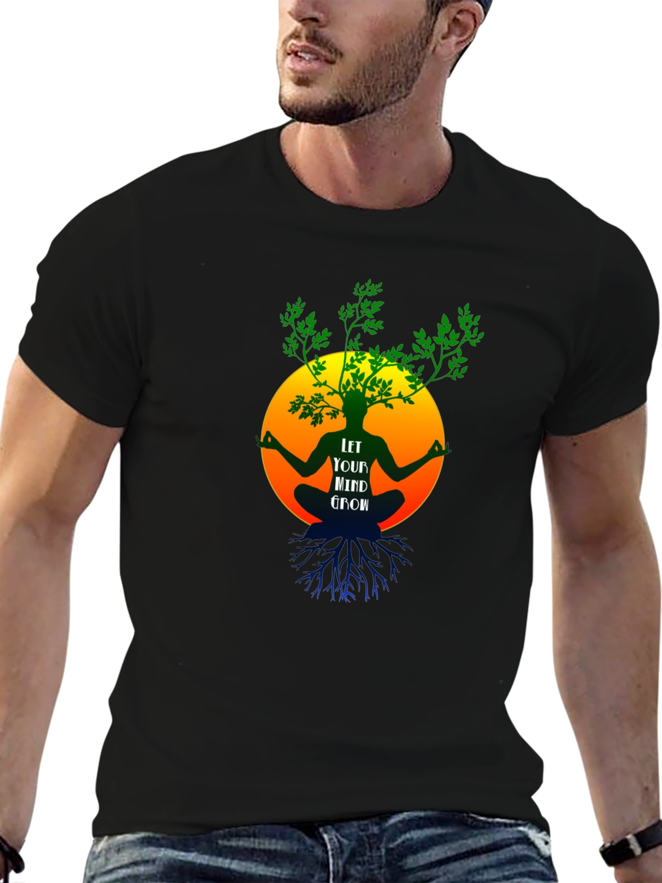 Enlightenment T-Shirt - Let Your Mind Grow