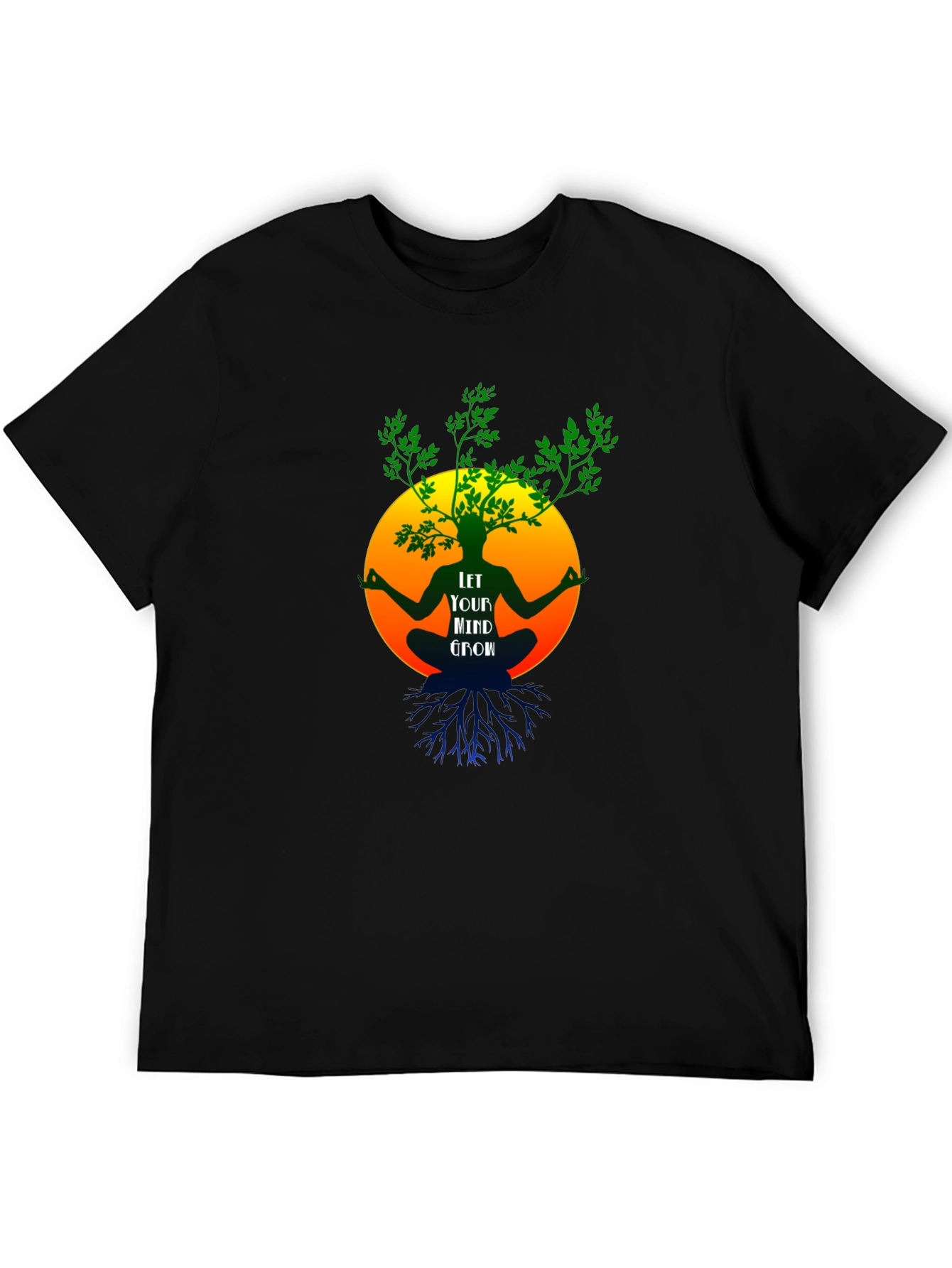 Enlightenment T-Shirt - Let Your Mind Grow