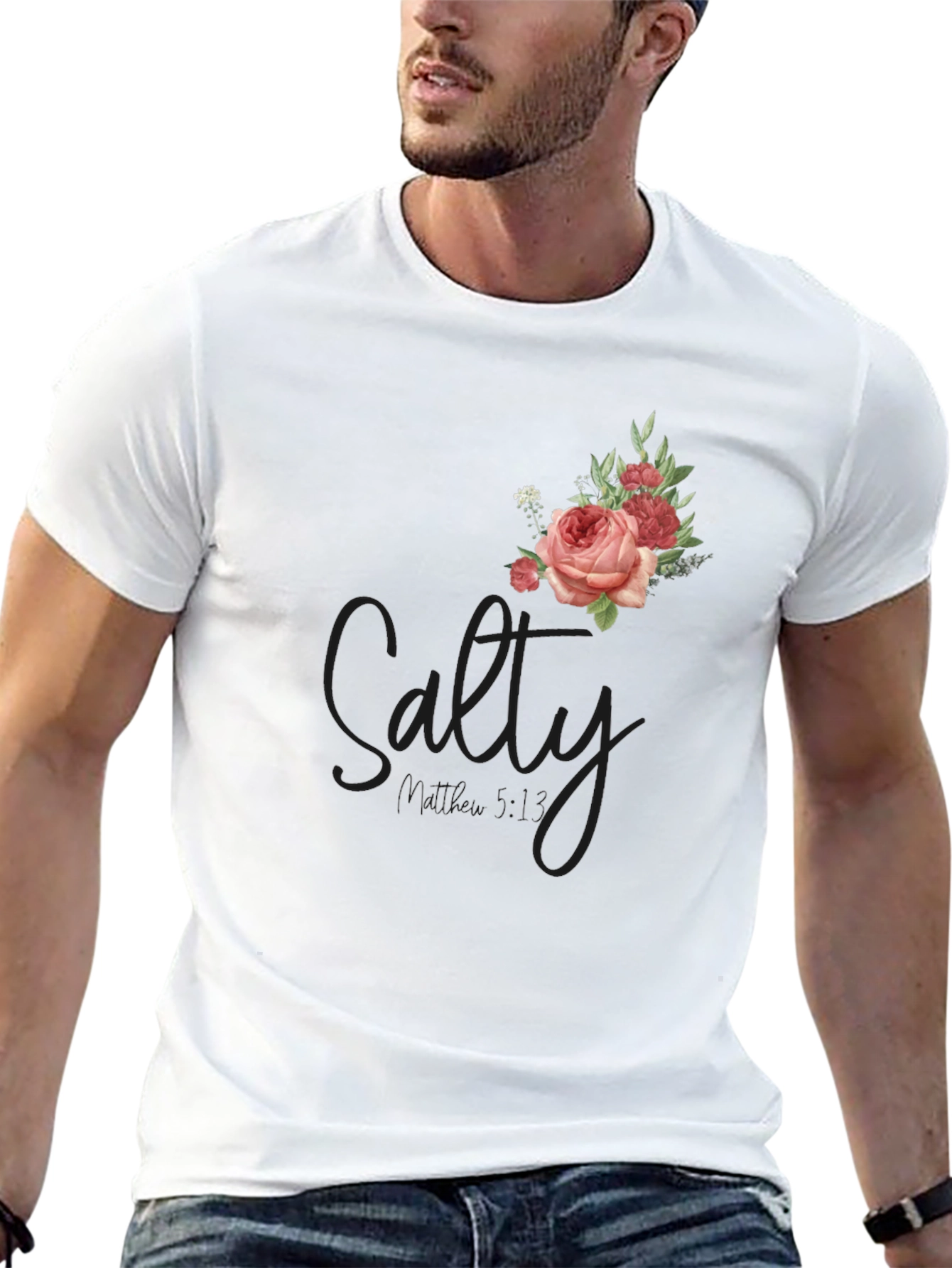 Floral Salty Graphic T-Shirt