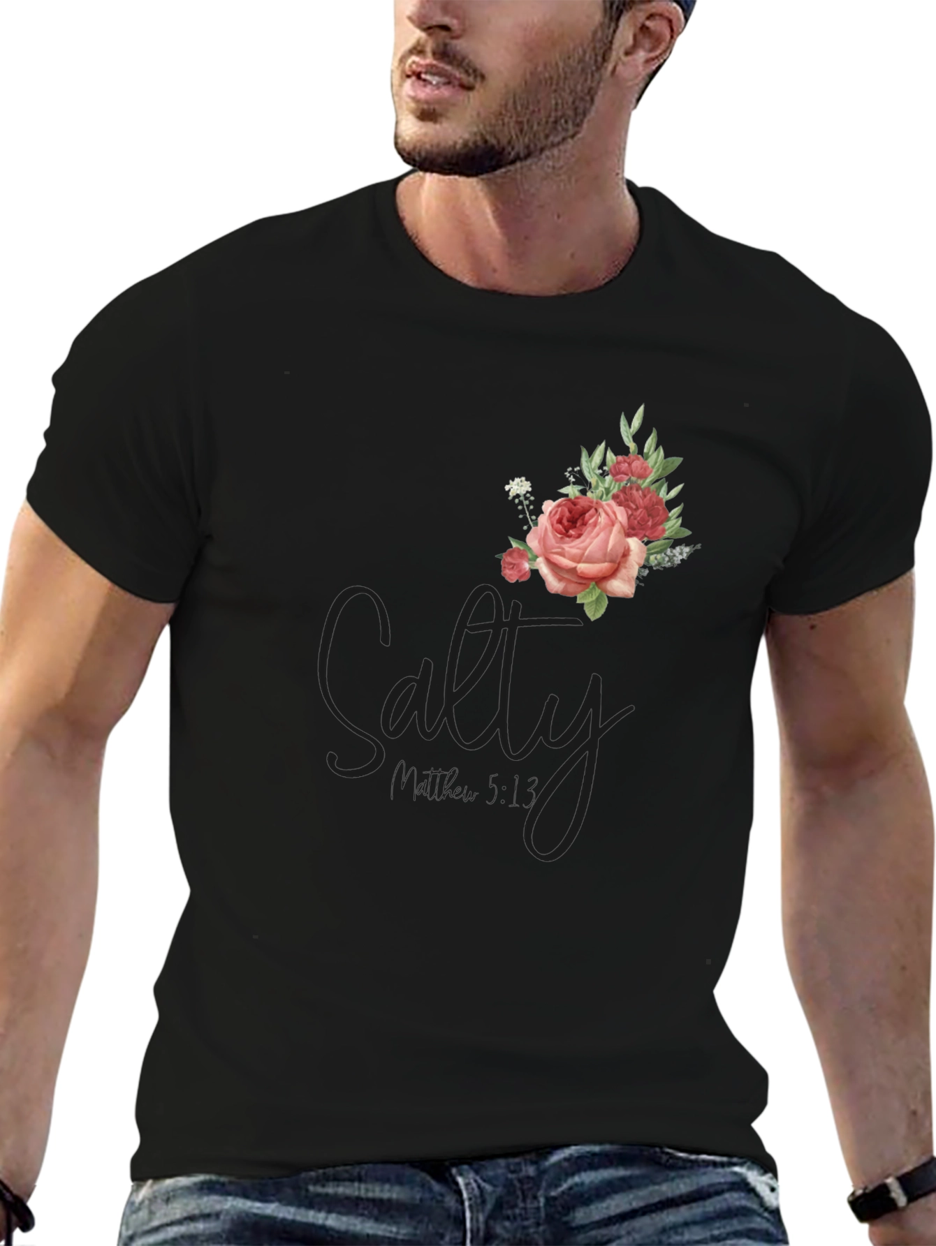 Floral Salty Graphic T-Shirt