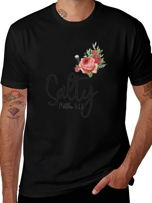 Floral Salty Graphic T-Shirt