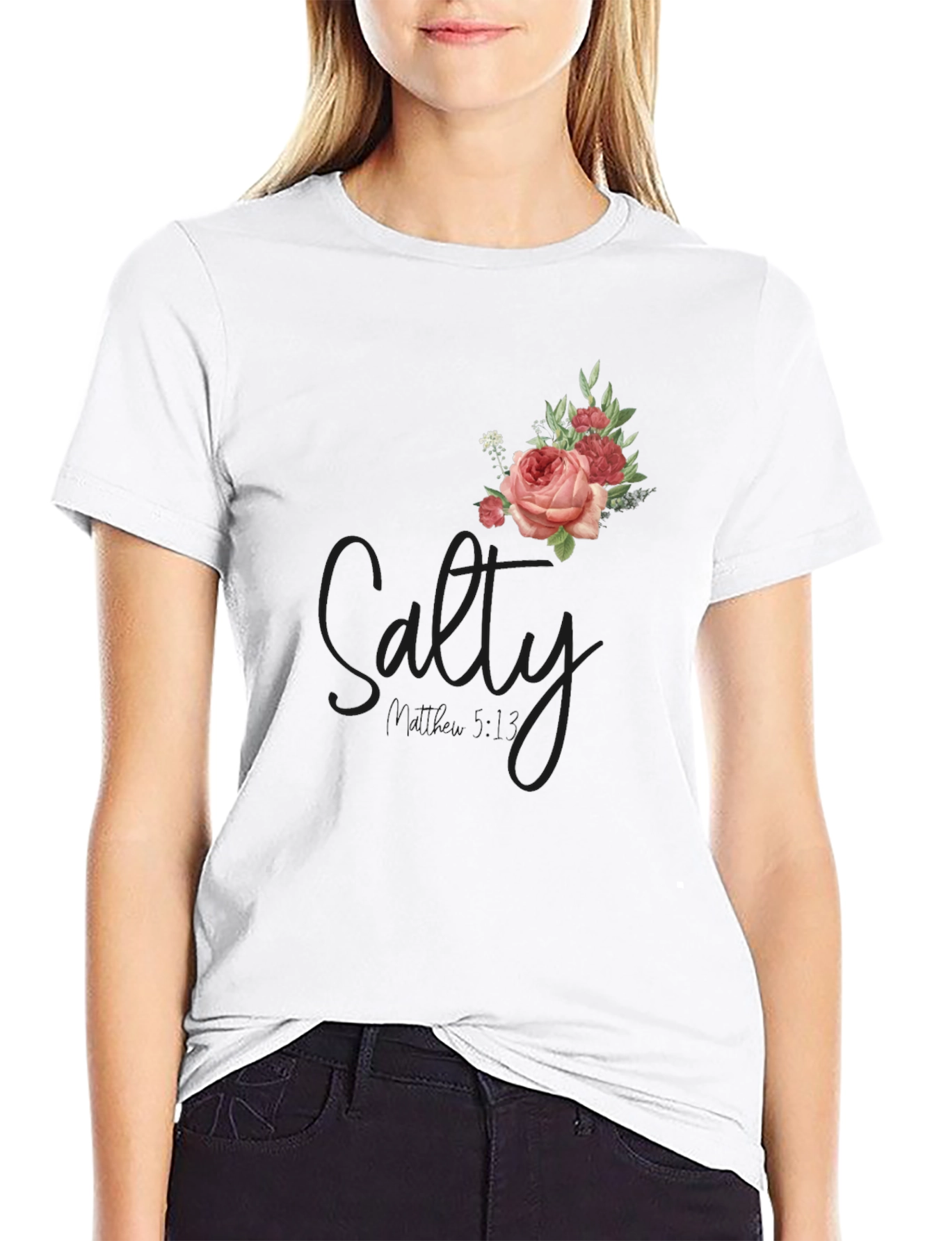 Floral Salty Graphic T-Shirt