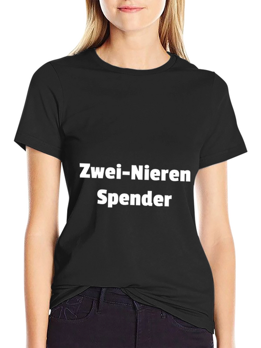 Zwei-Nieren Spender Funny T-Shirt Kidney Donor