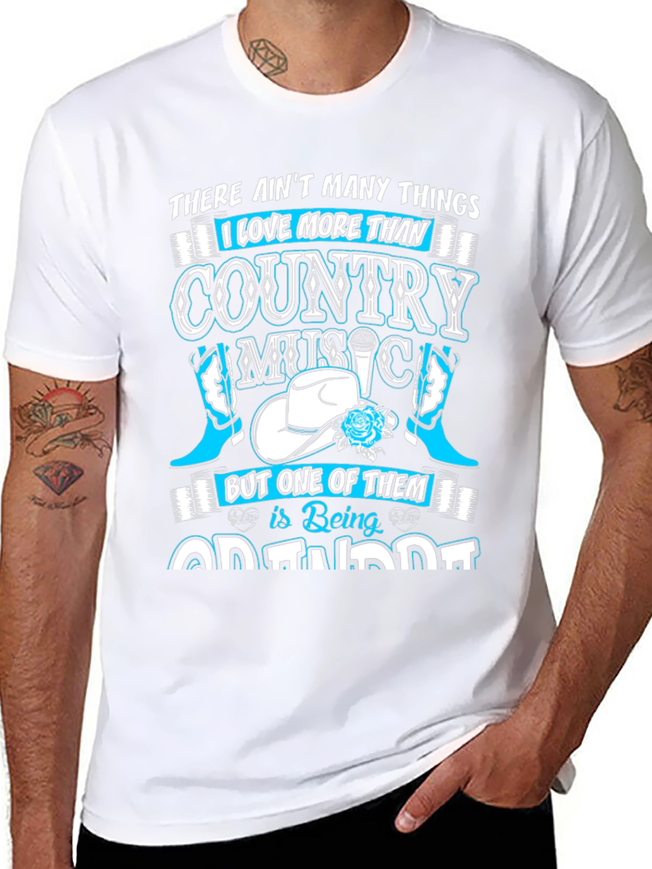 Country Music Grandad T-Shirt