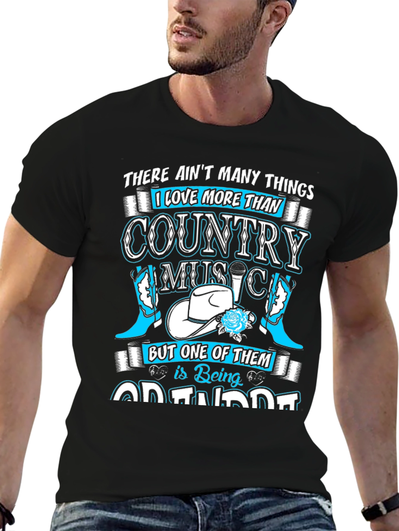 Country Music Grandad T-Shirt