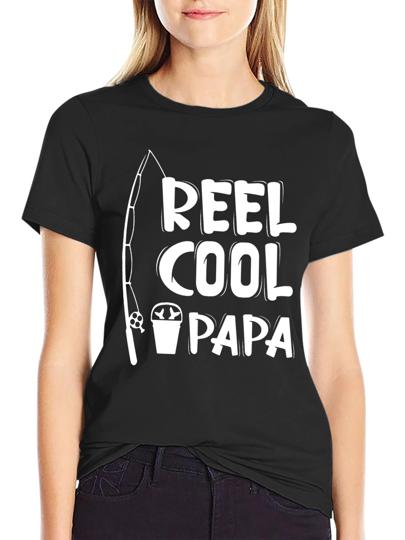 Reel Cool Papa Fishing T-Shirt - Fathers Day Gift