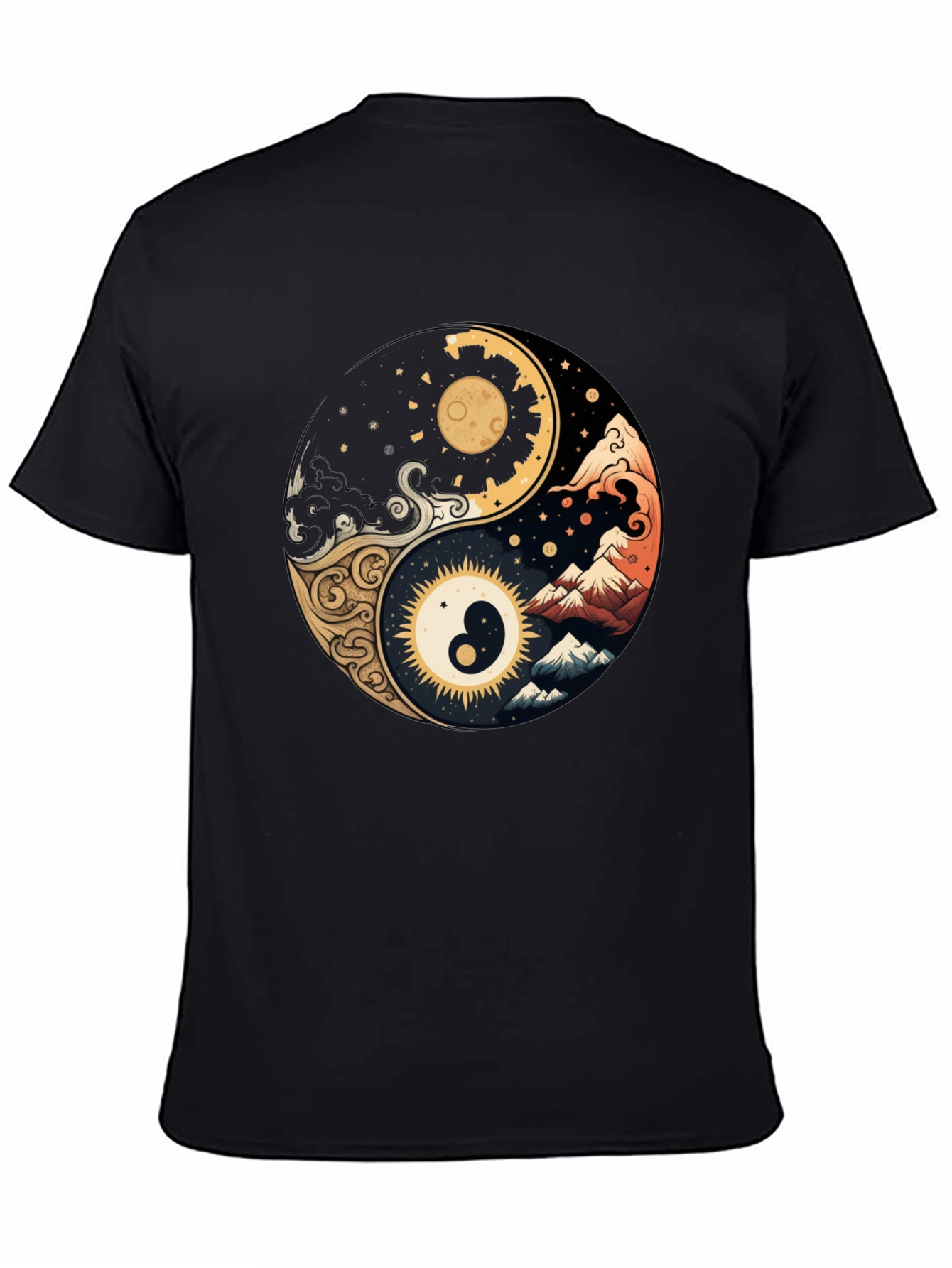 Yin Yang Art T-Shirt - Balance & Harmony