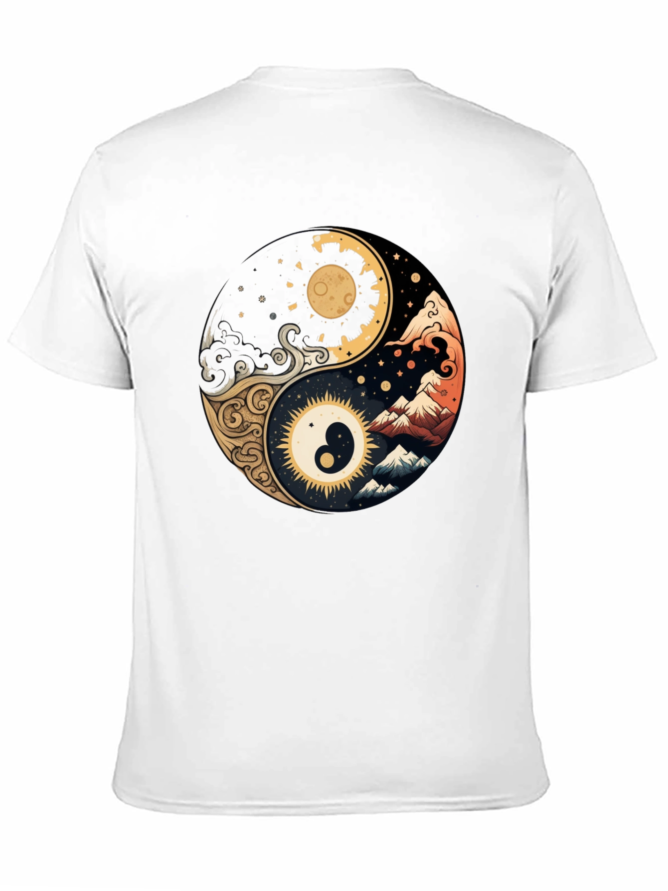 Yin Yang Art T-Shirt - Balance & Harmony