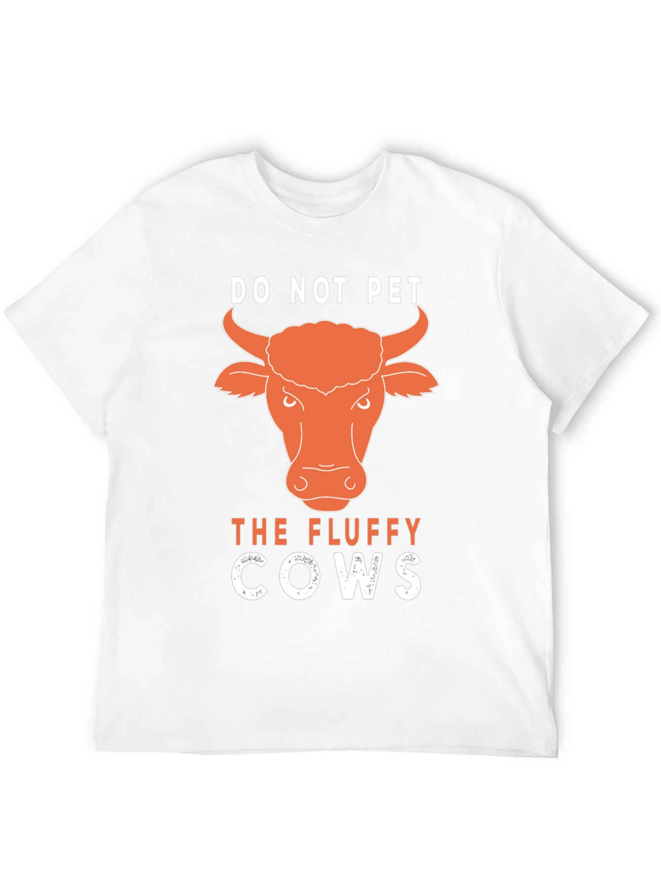 Do Not Pet the Fluffy Cows Graphic Tee
