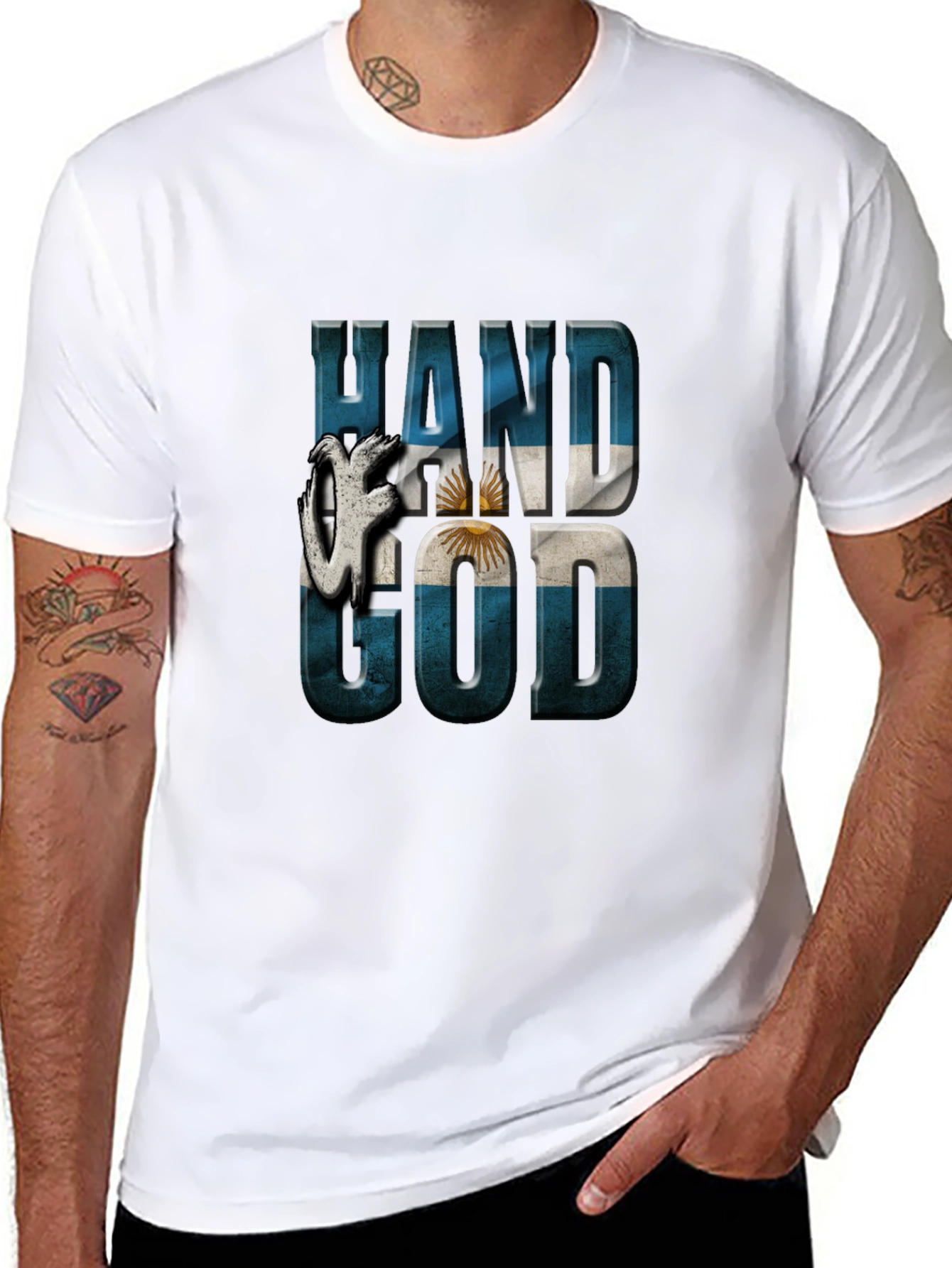 Argentina Hand Of God T-Shirt