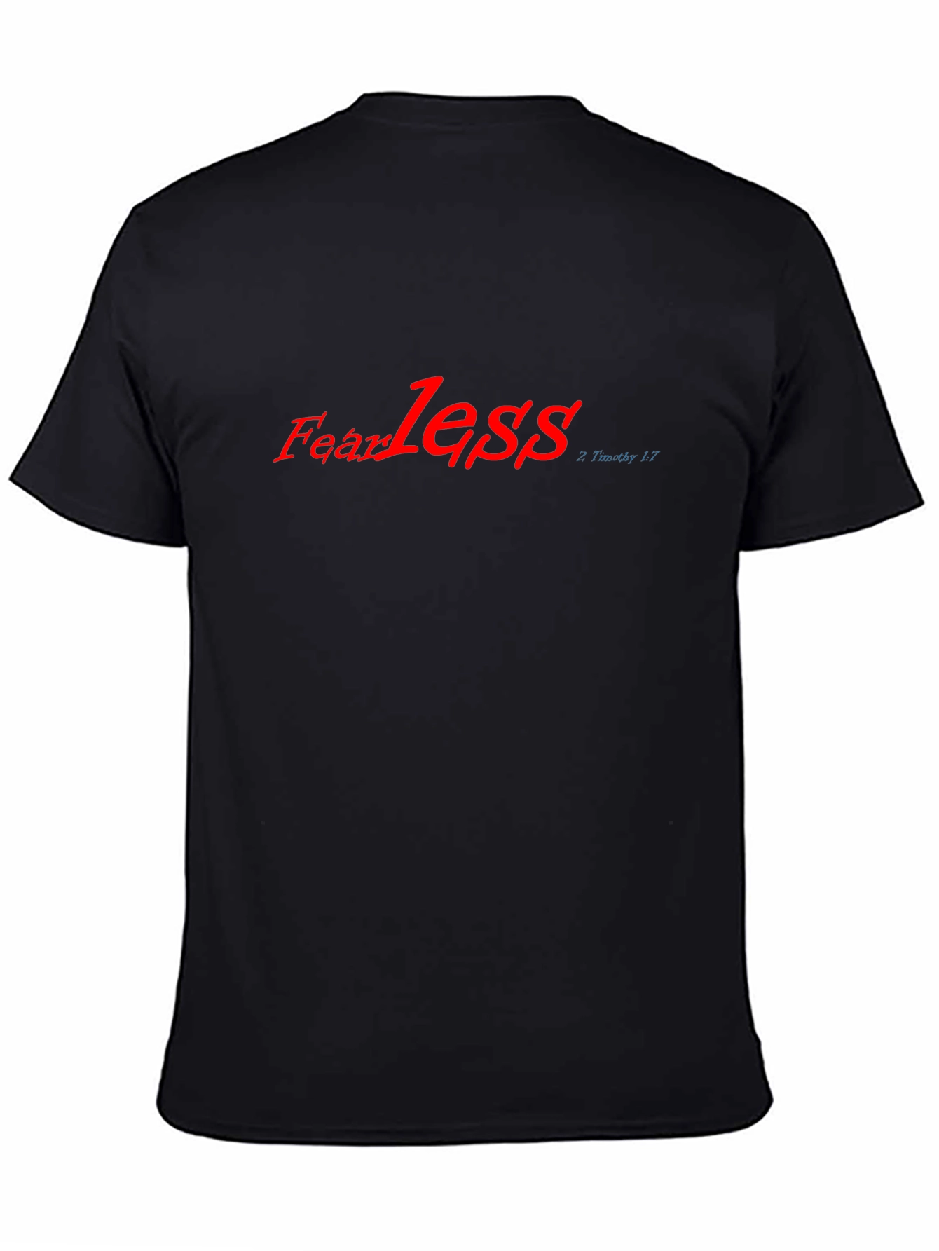 Fearless Graphic Print Crew Neck T-Shirt