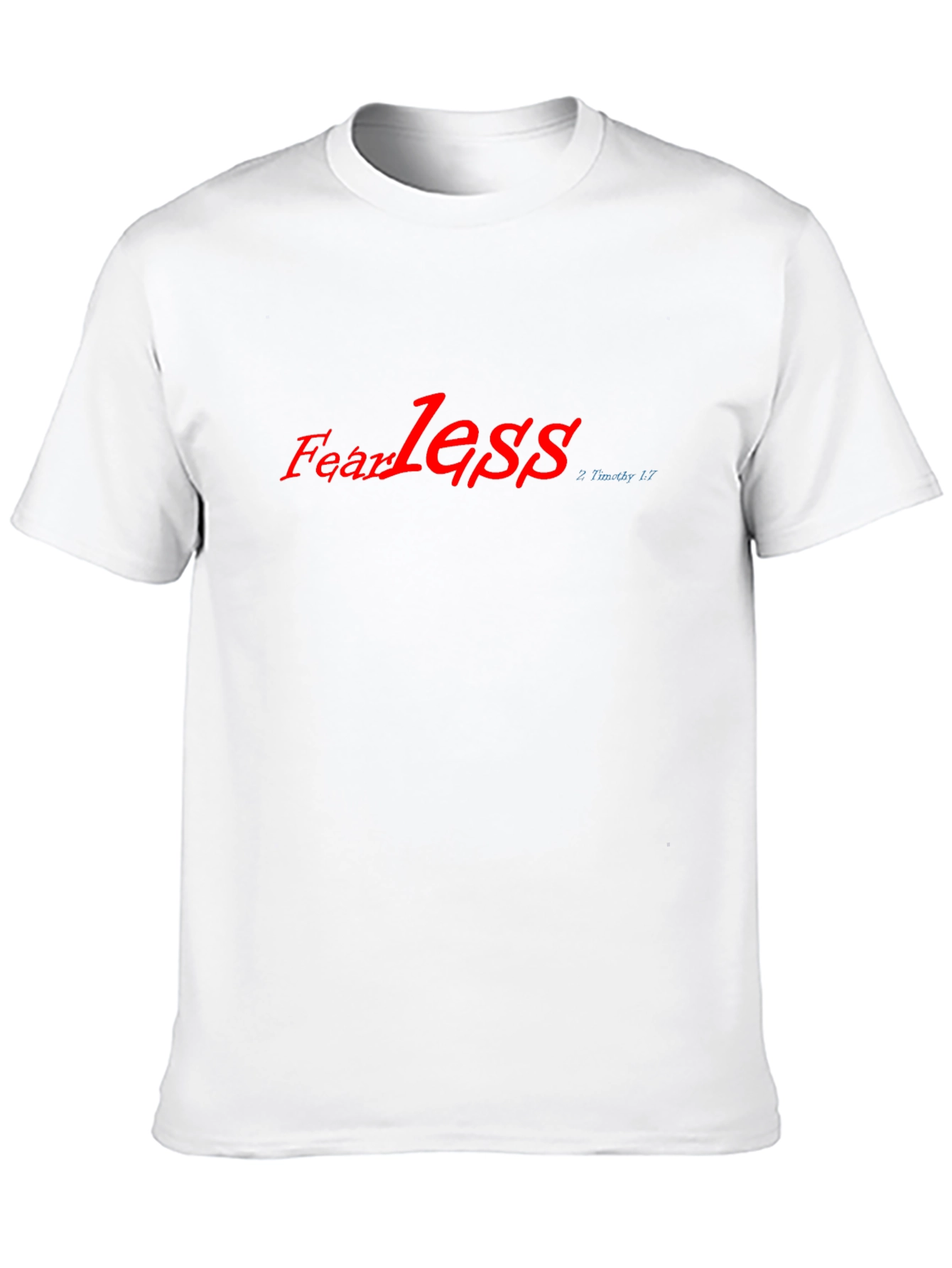Fearless Graphic Print Crew Neck T-Shirt