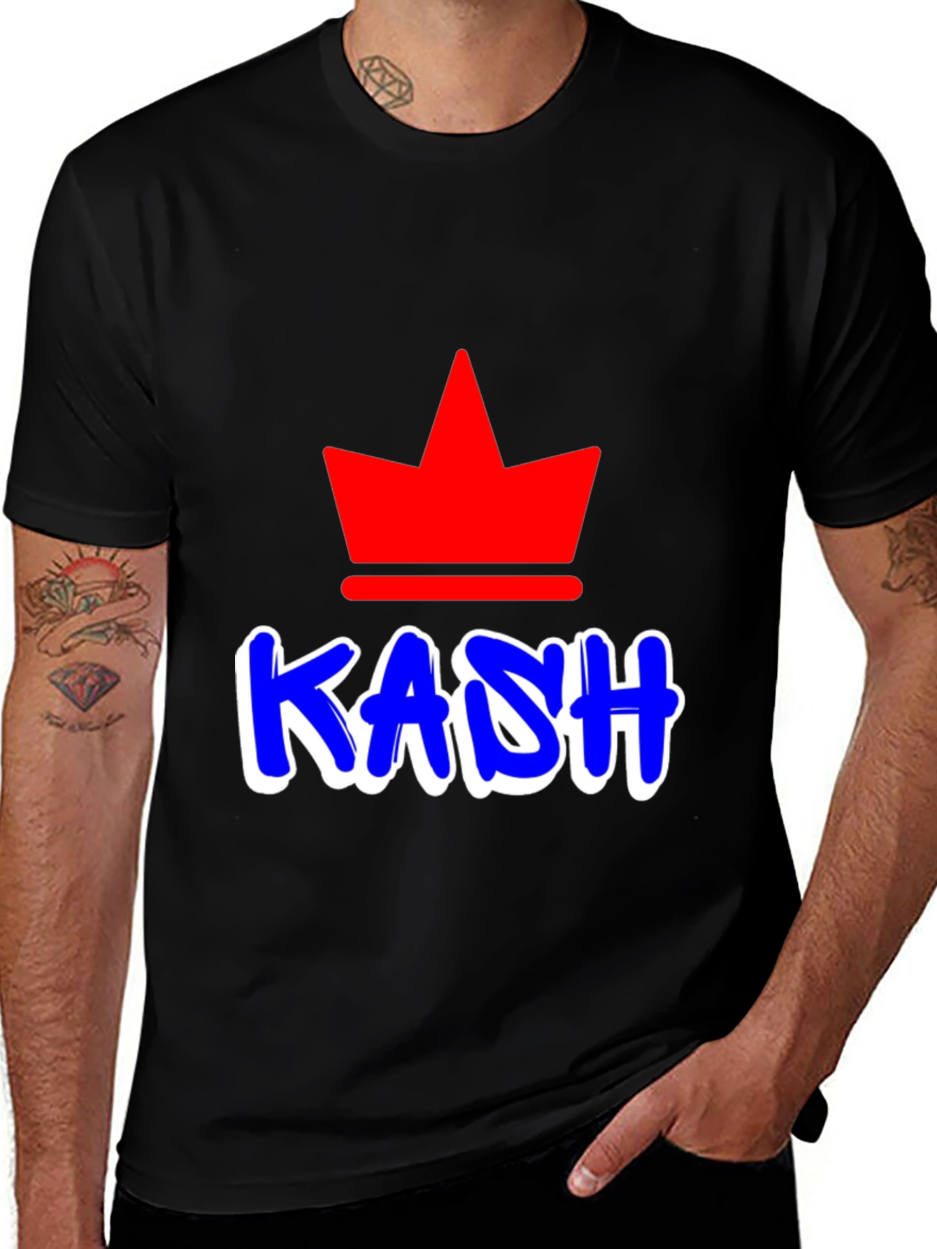 KASH Crown Graphic Tee - Trendy Casual Wear
