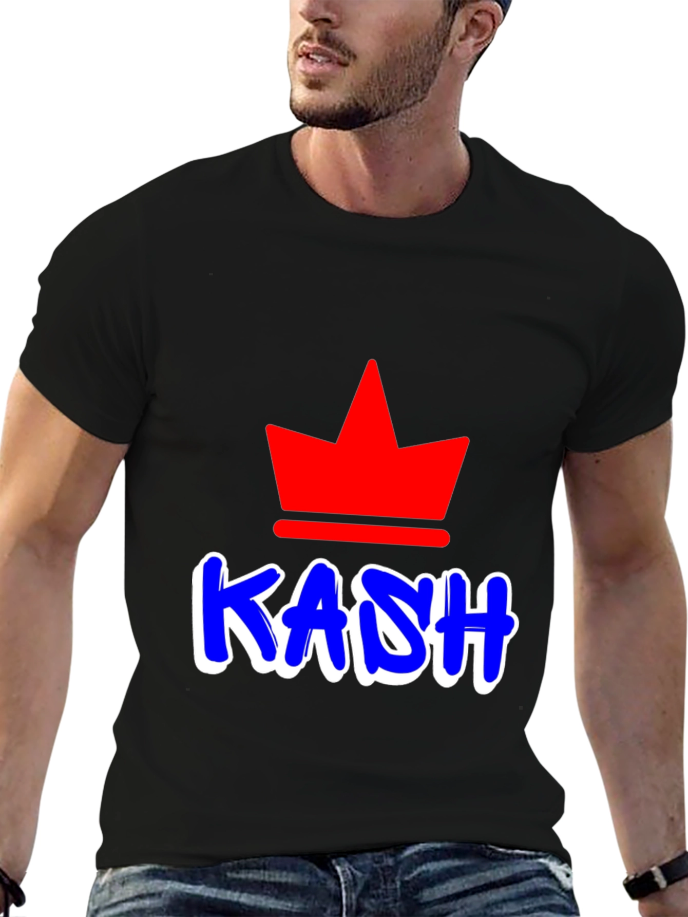 KASH Crown Graphic Tee - Trendy Casual Wear