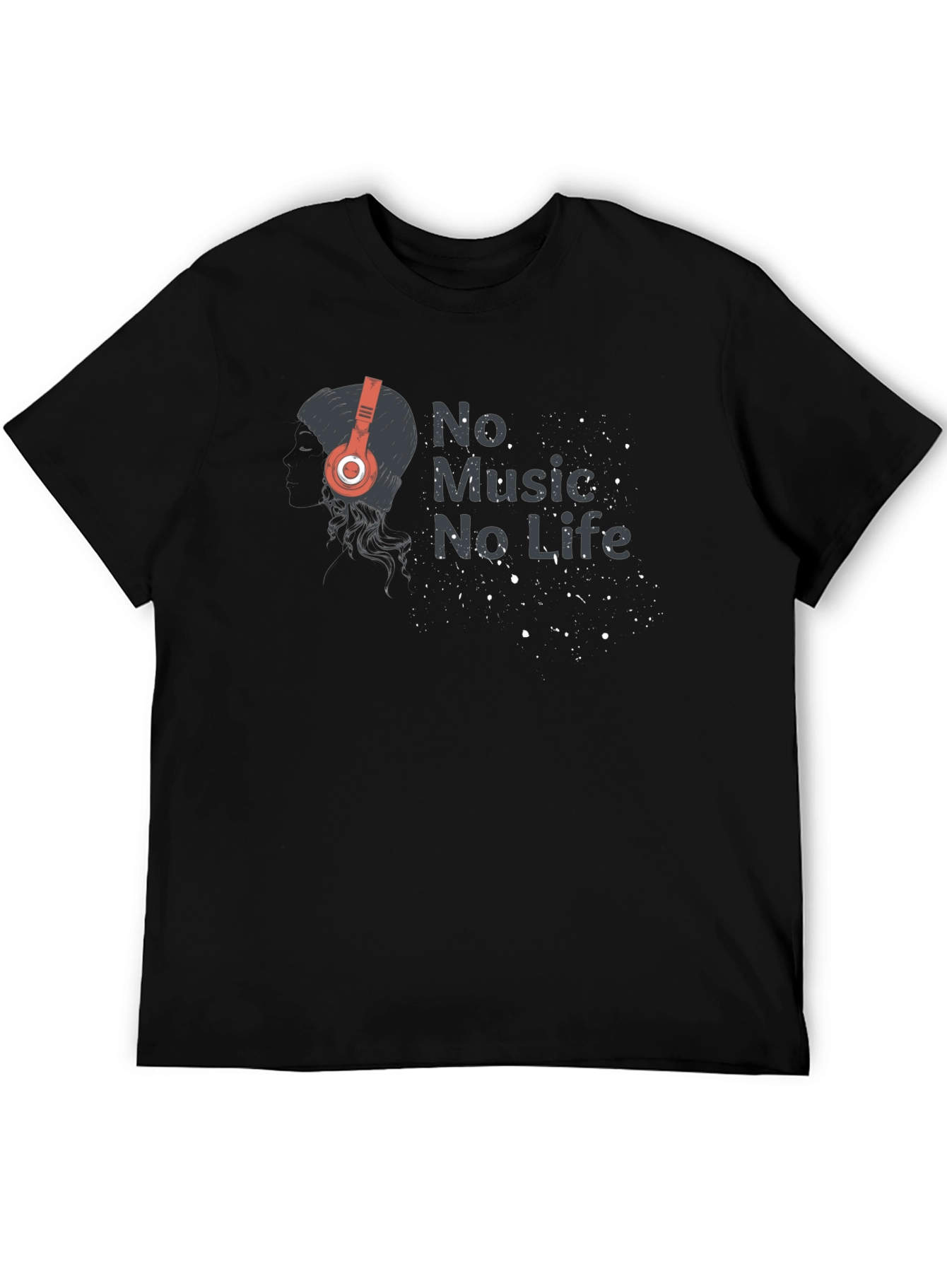 No Music No Life Graphic Tee