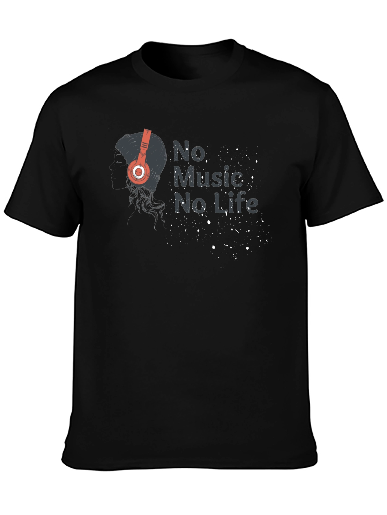 No Music No Life Graphic Tee