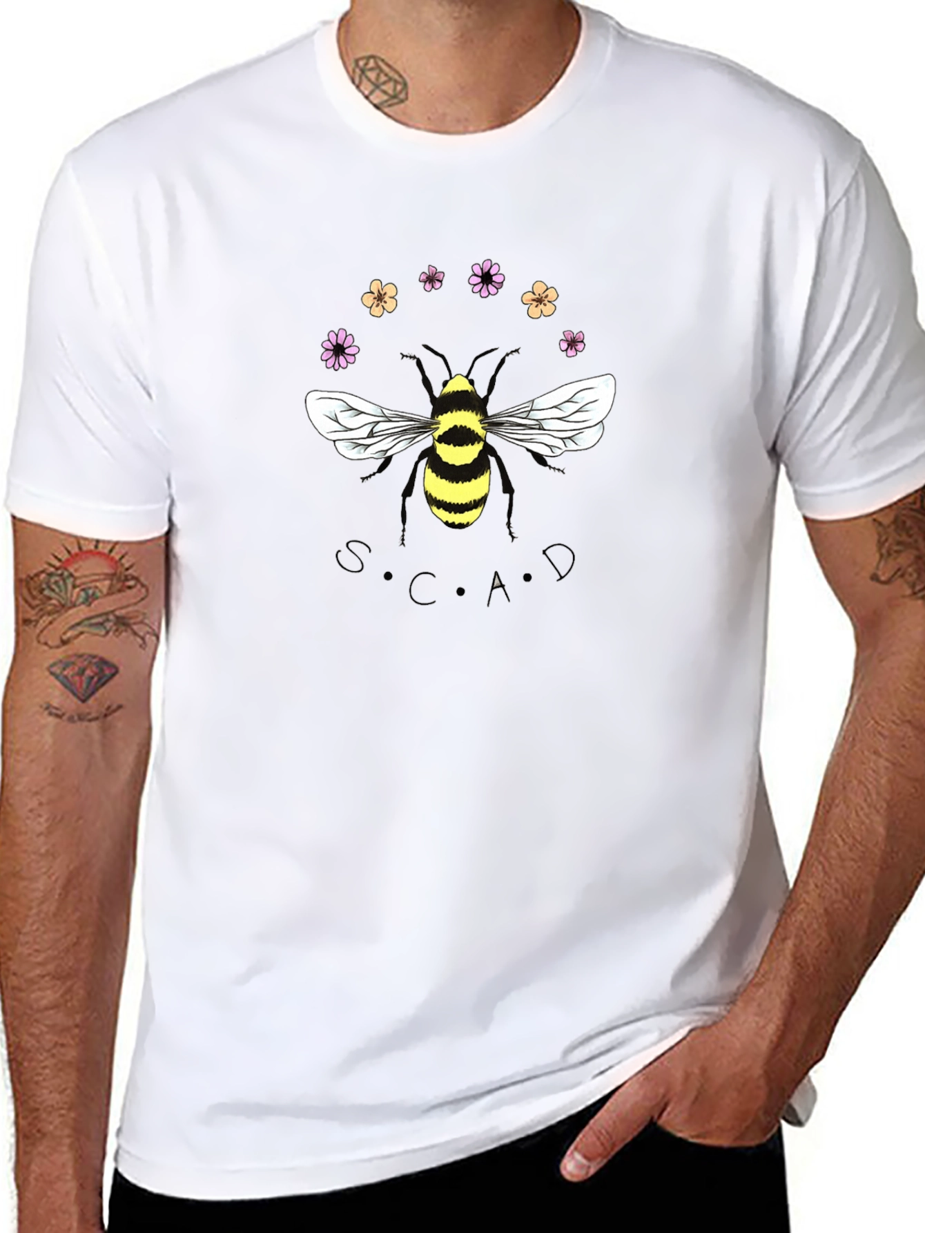 SCAD Bee Graphic T-Shirt
