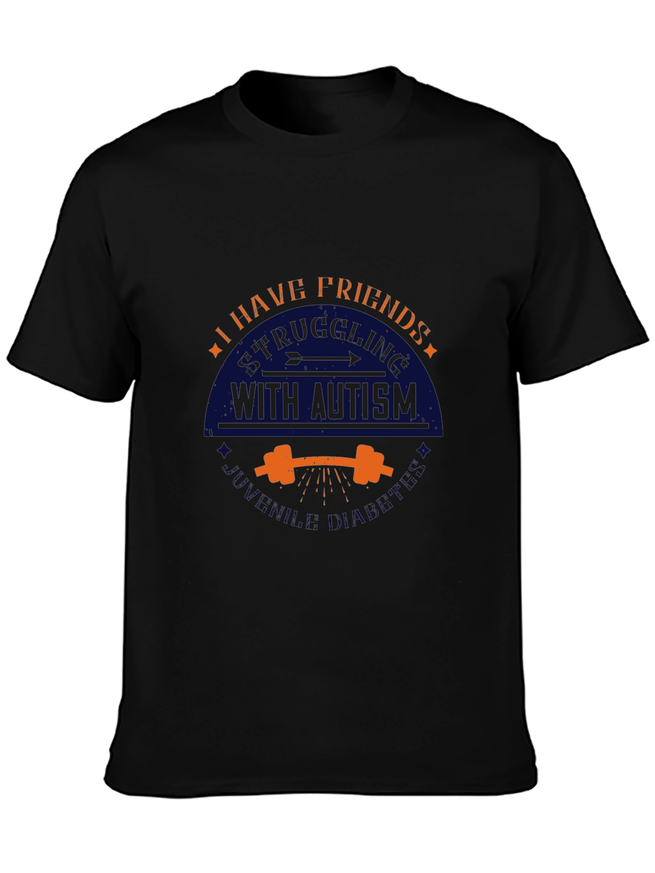 Autism Awareness T-Shirt: I Have Friends