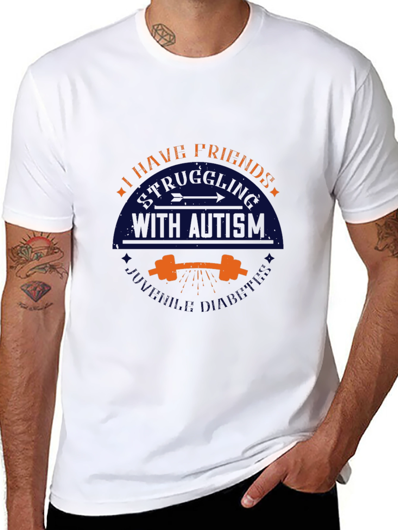 Autism Awareness T-Shirt: I Have Friends