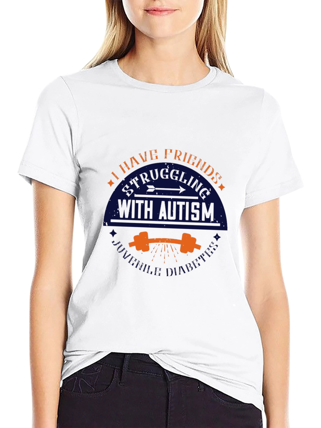Autism Awareness T-Shirt: I Have Friends