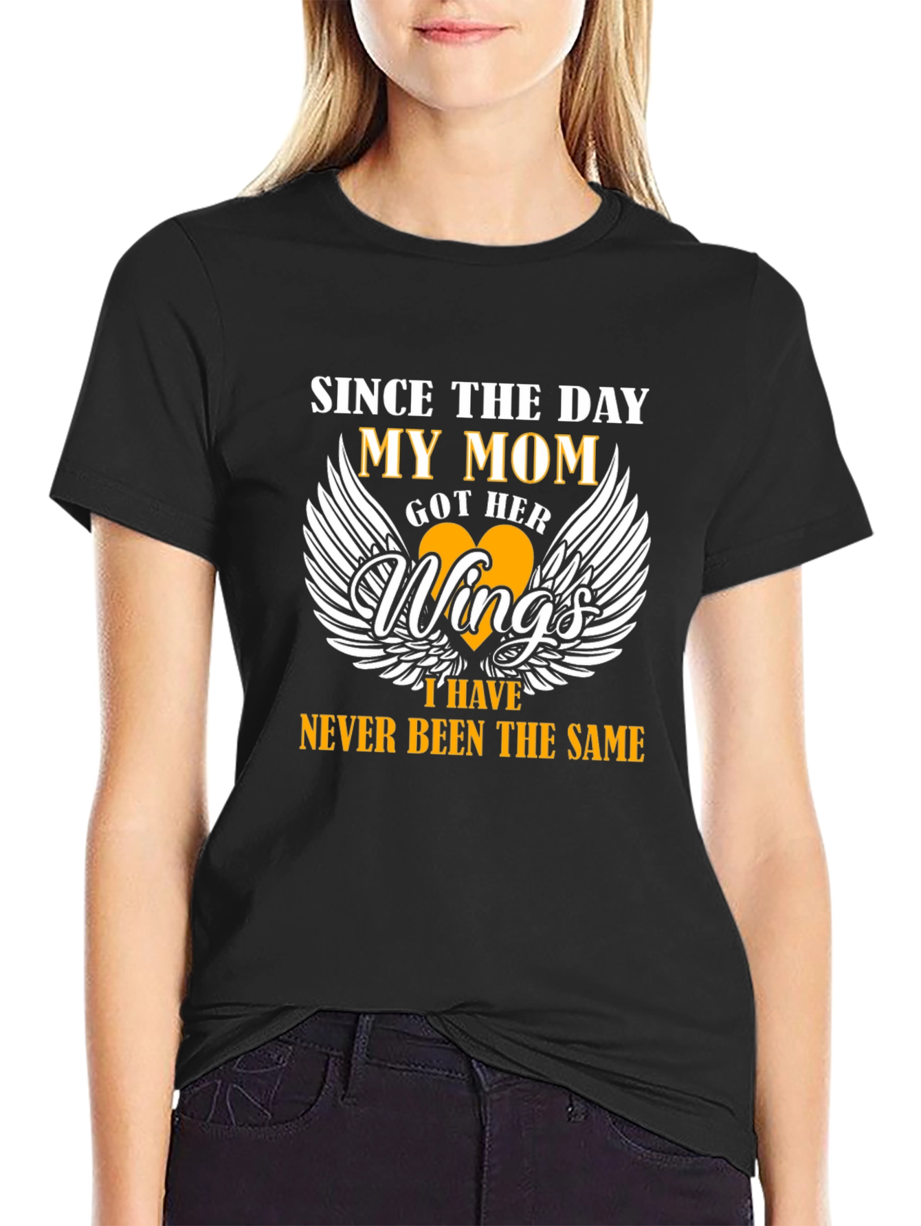 In Loving Memory My Mom Wings T-Shirt