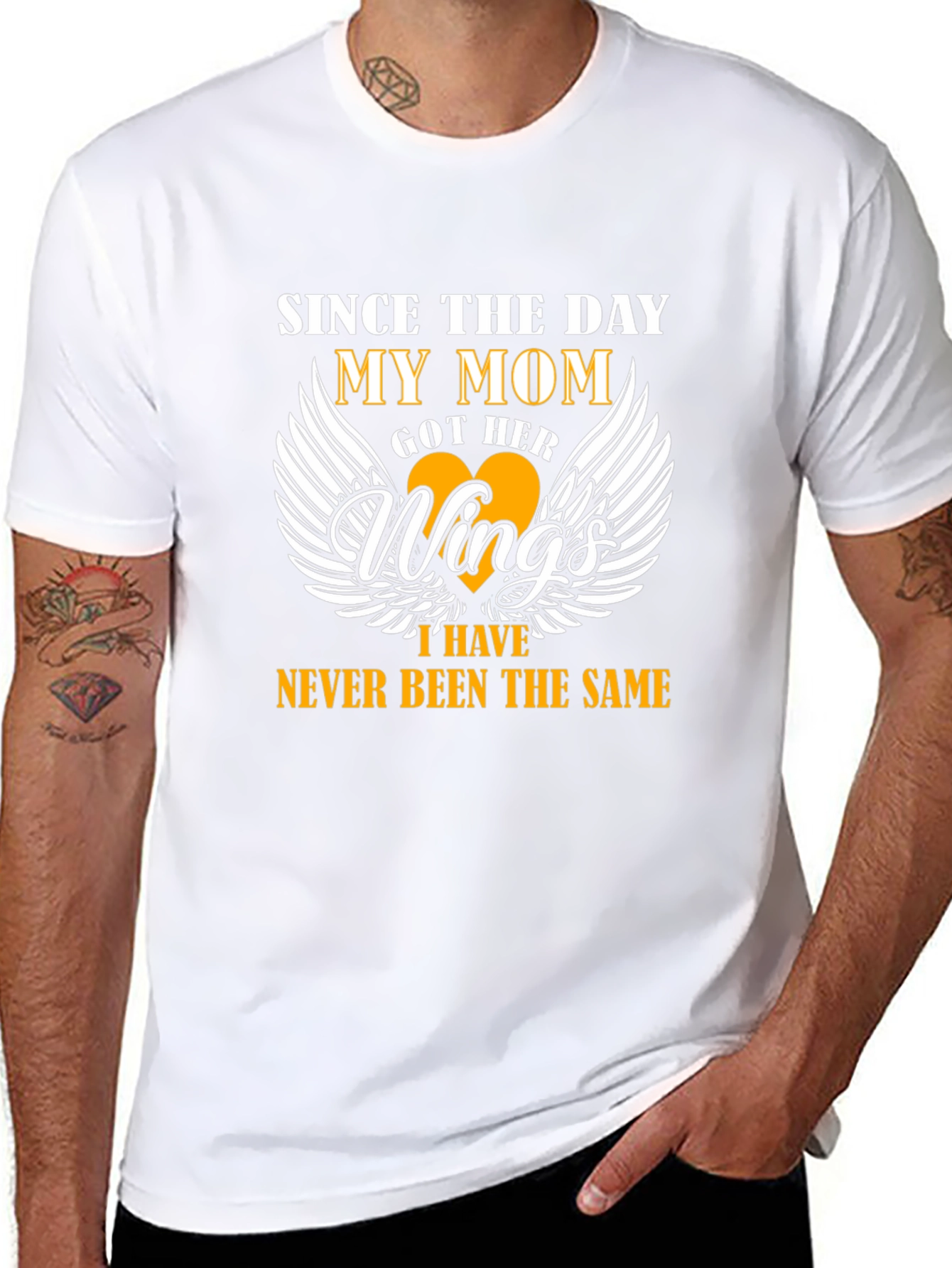 In Loving Memory My Mom Wings T-Shirt