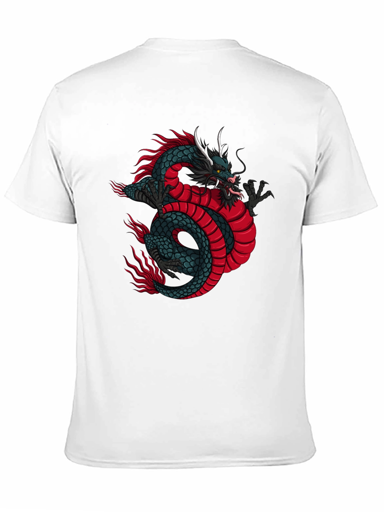 Dragon Graphic Tee - Mens Black T-Shirt