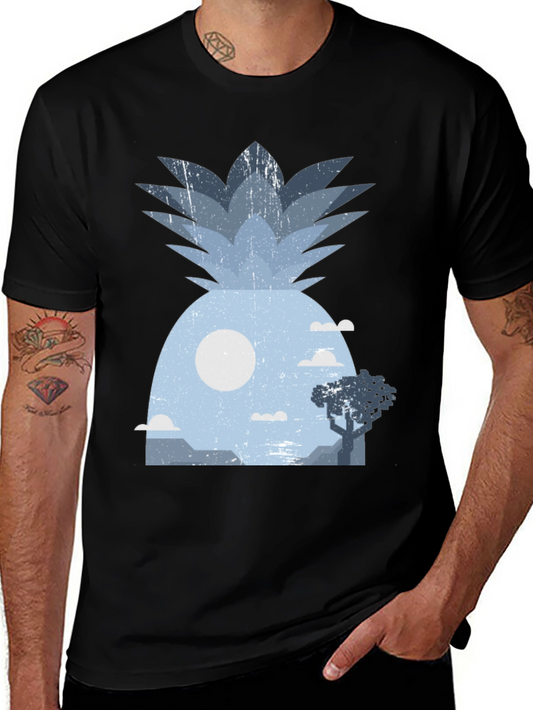 Pineapple Landscape Graphic Tee