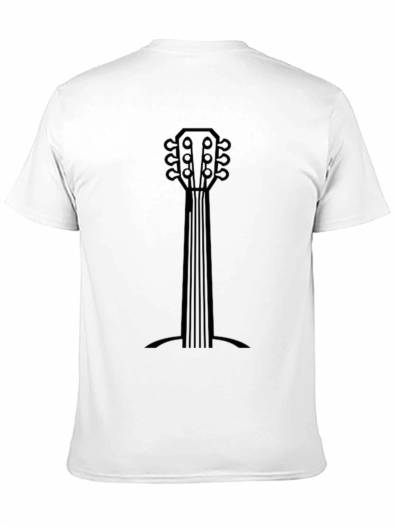 Guitar Neck Graphic Tee - Musician T-Shirt