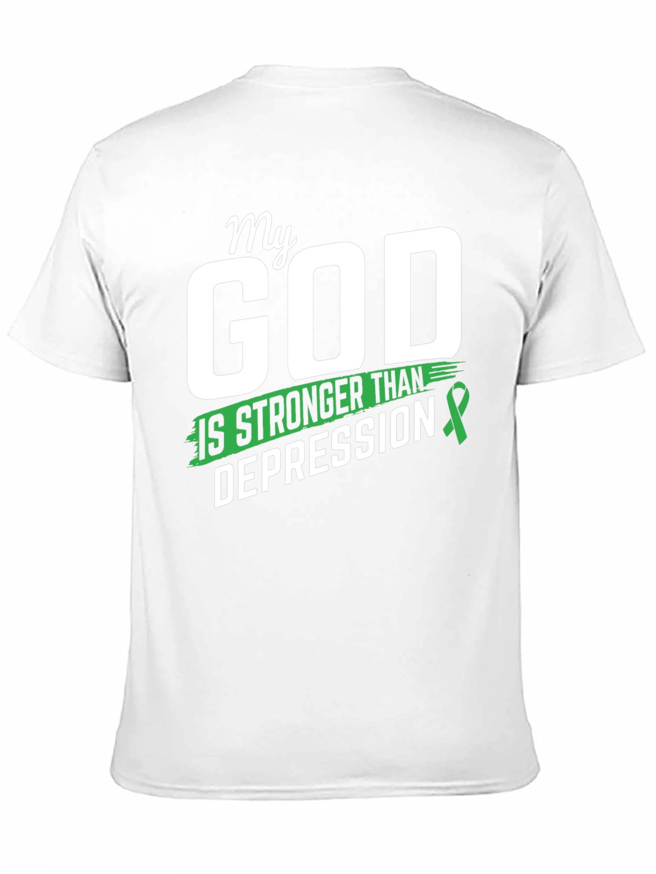 My God Is Stronger Than Depression T-Shirt
