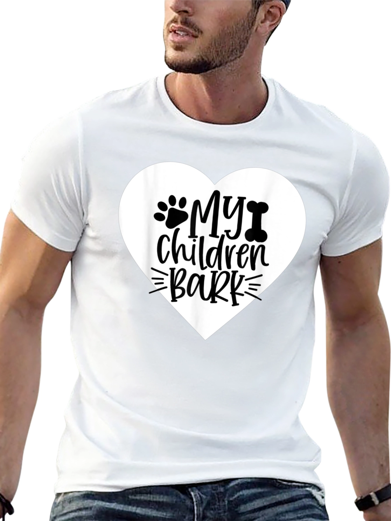 My Children Bark T-Shirt Dog Lover Tee