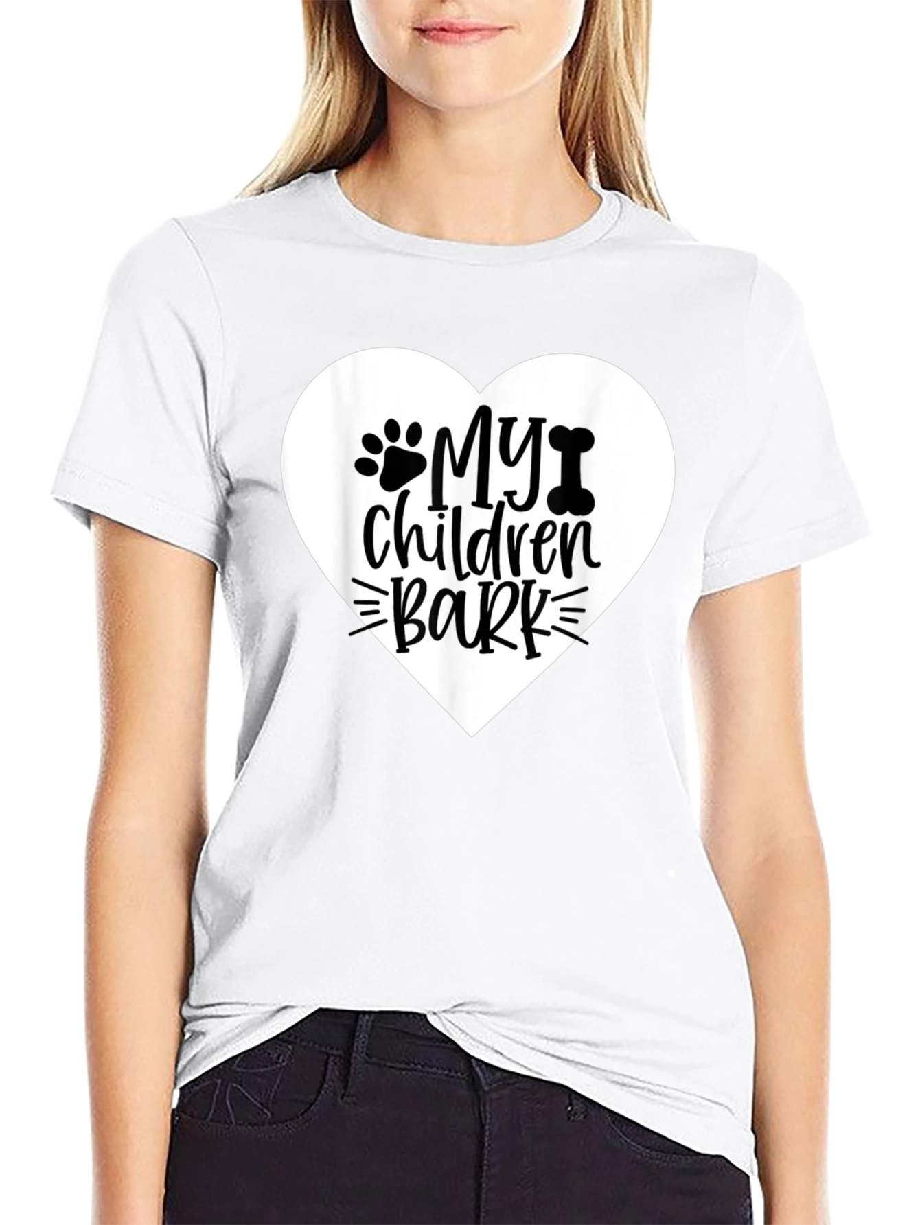 My Children Bark T-Shirt Dog Lover Tee