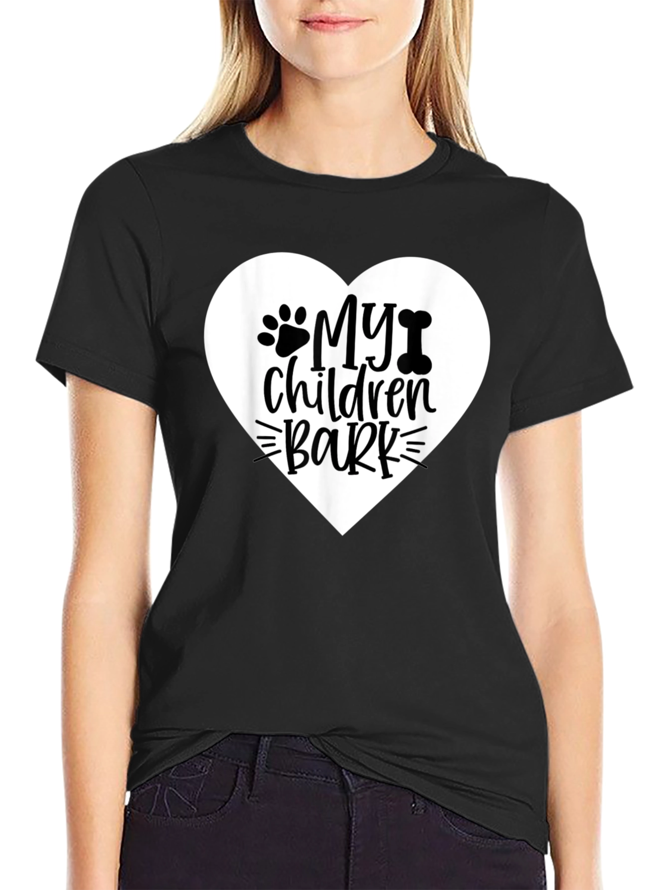 My Children Bark T-Shirt Dog Lover Tee
