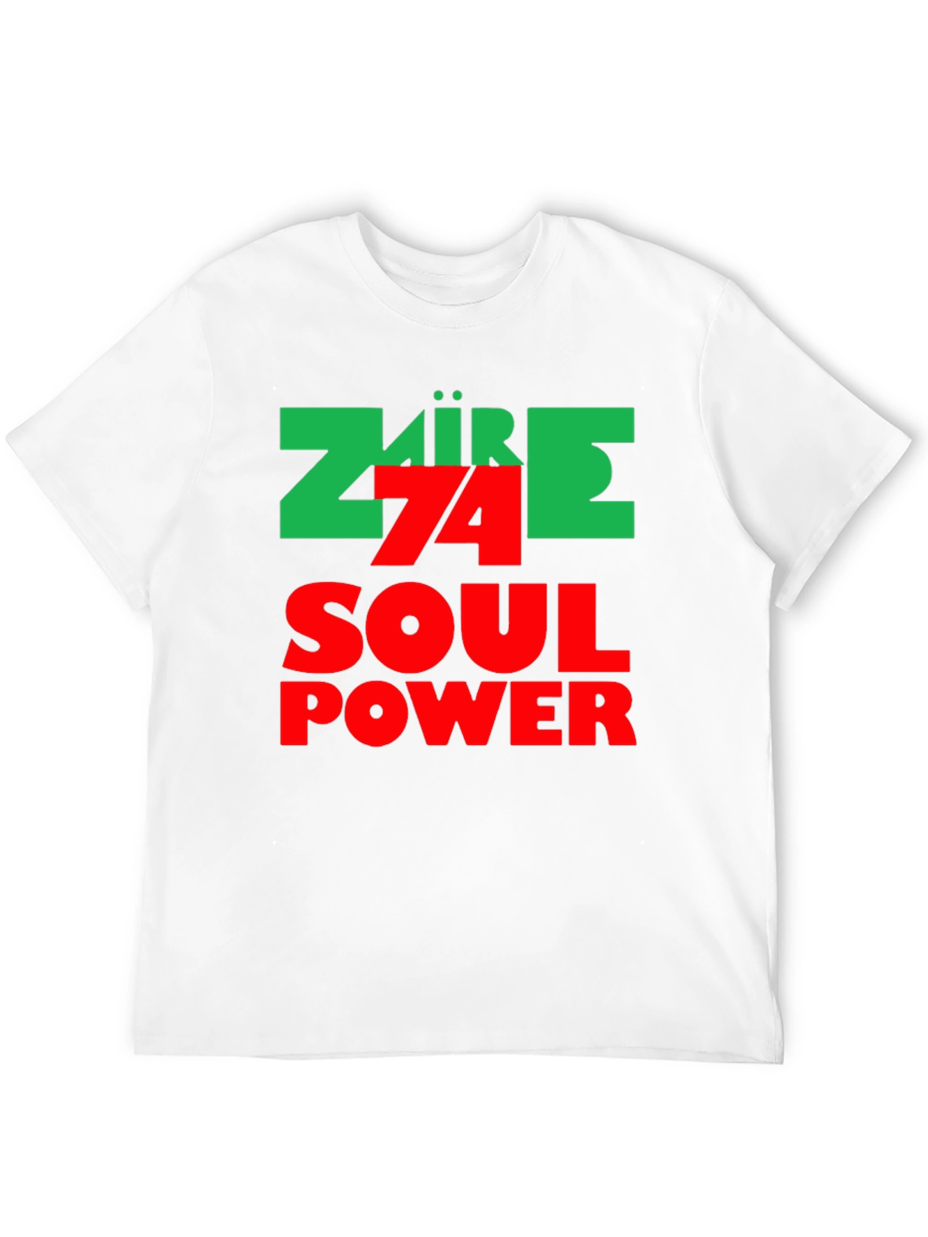 Zaire 74 Soul Power Black Graphic Tee