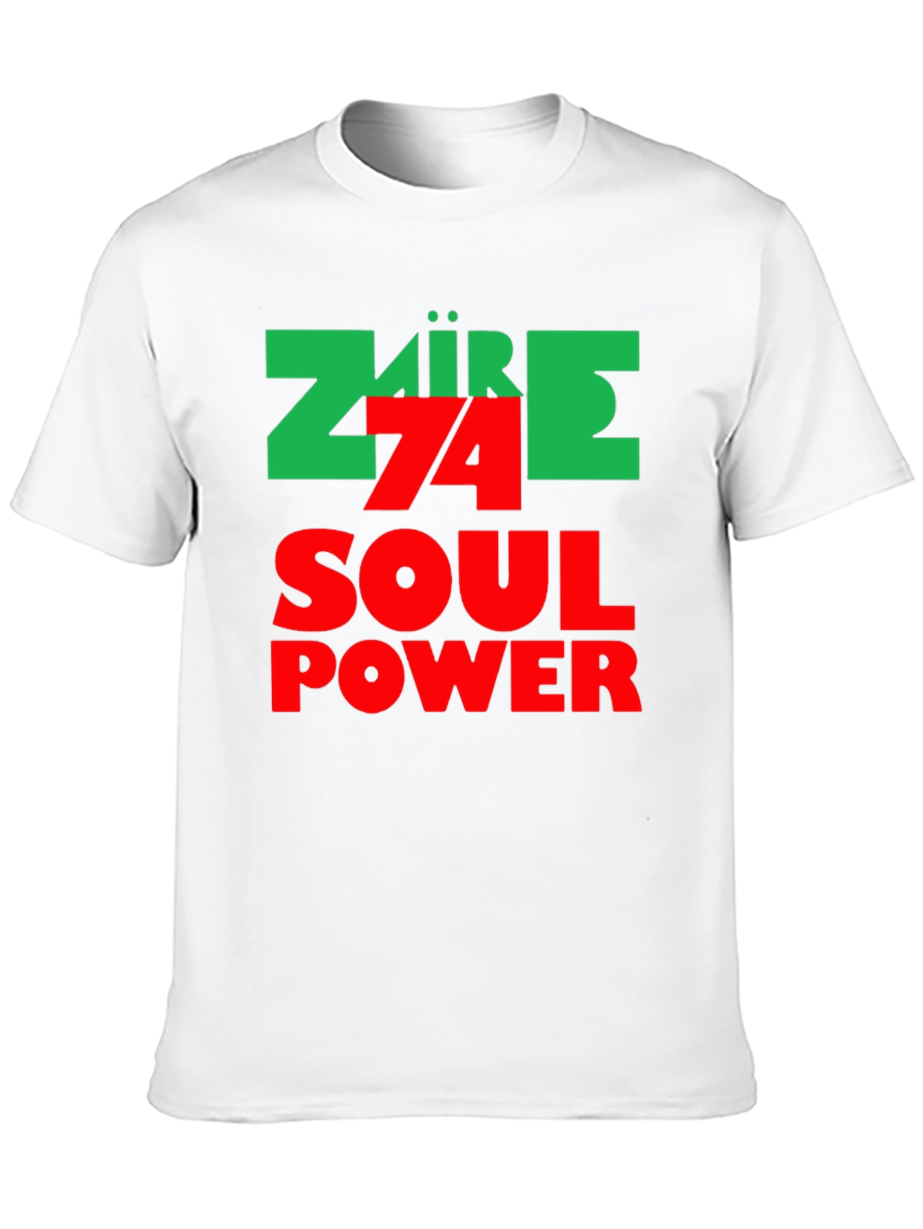 Zaire 74 Soul Power Black Graphic Tee