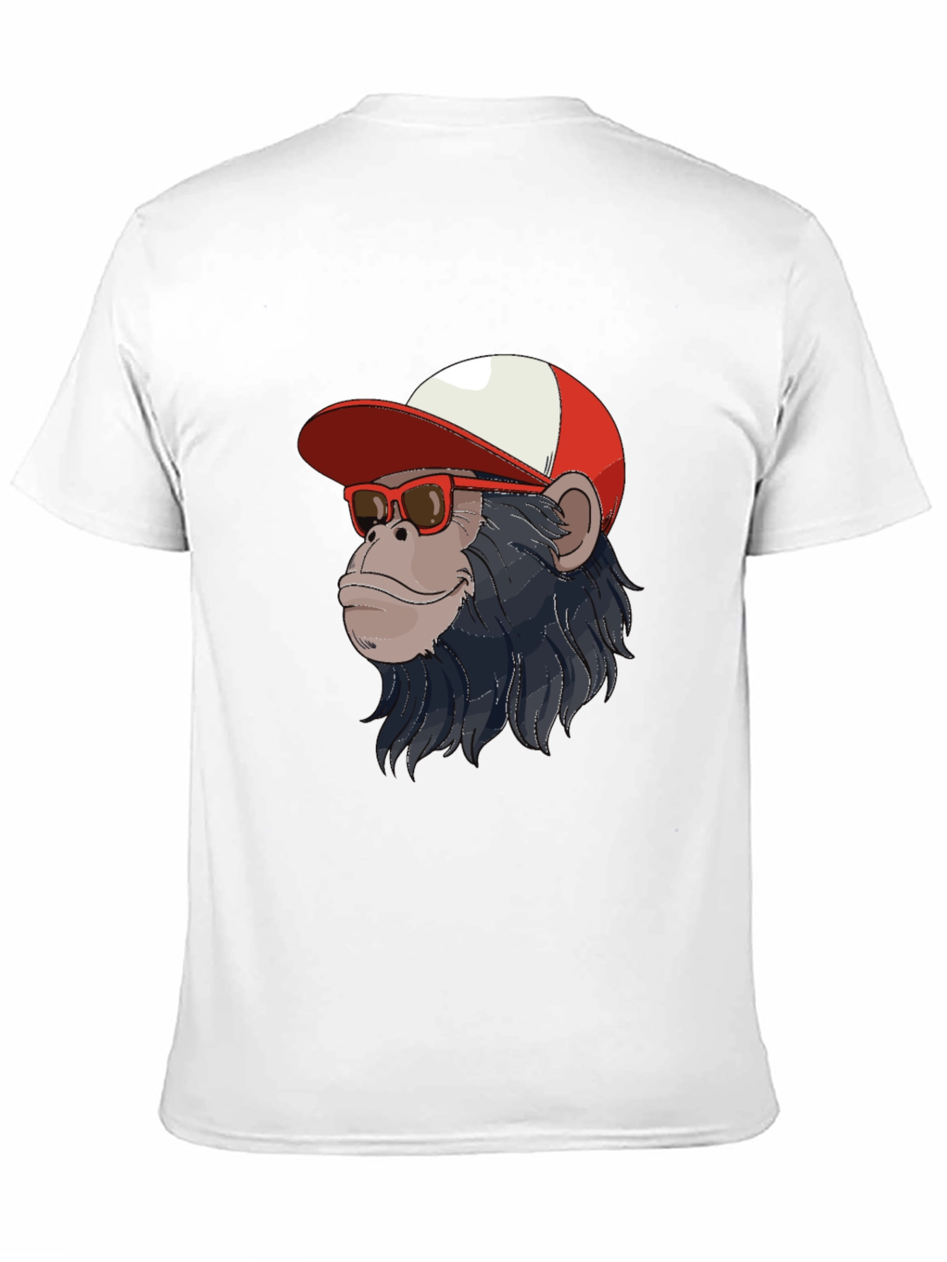 Monkey Face Graphic Tee - Stylish Casual Wear