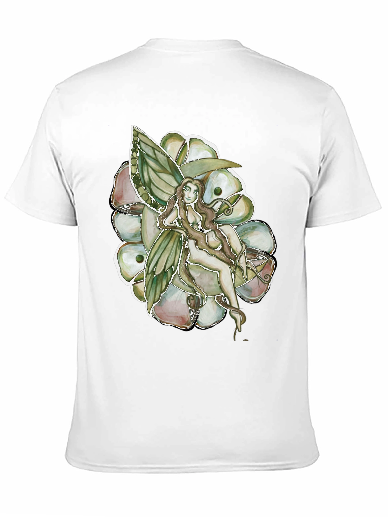 Fairy Flower Graphic Tee - Stylish Comfort