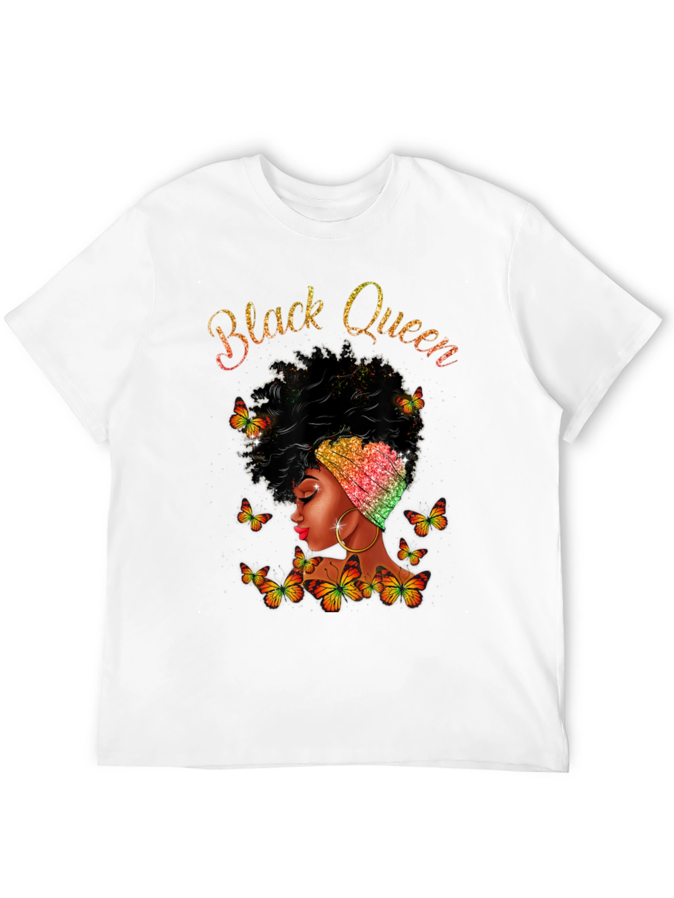 Black Queen Butterfly T-Shirt