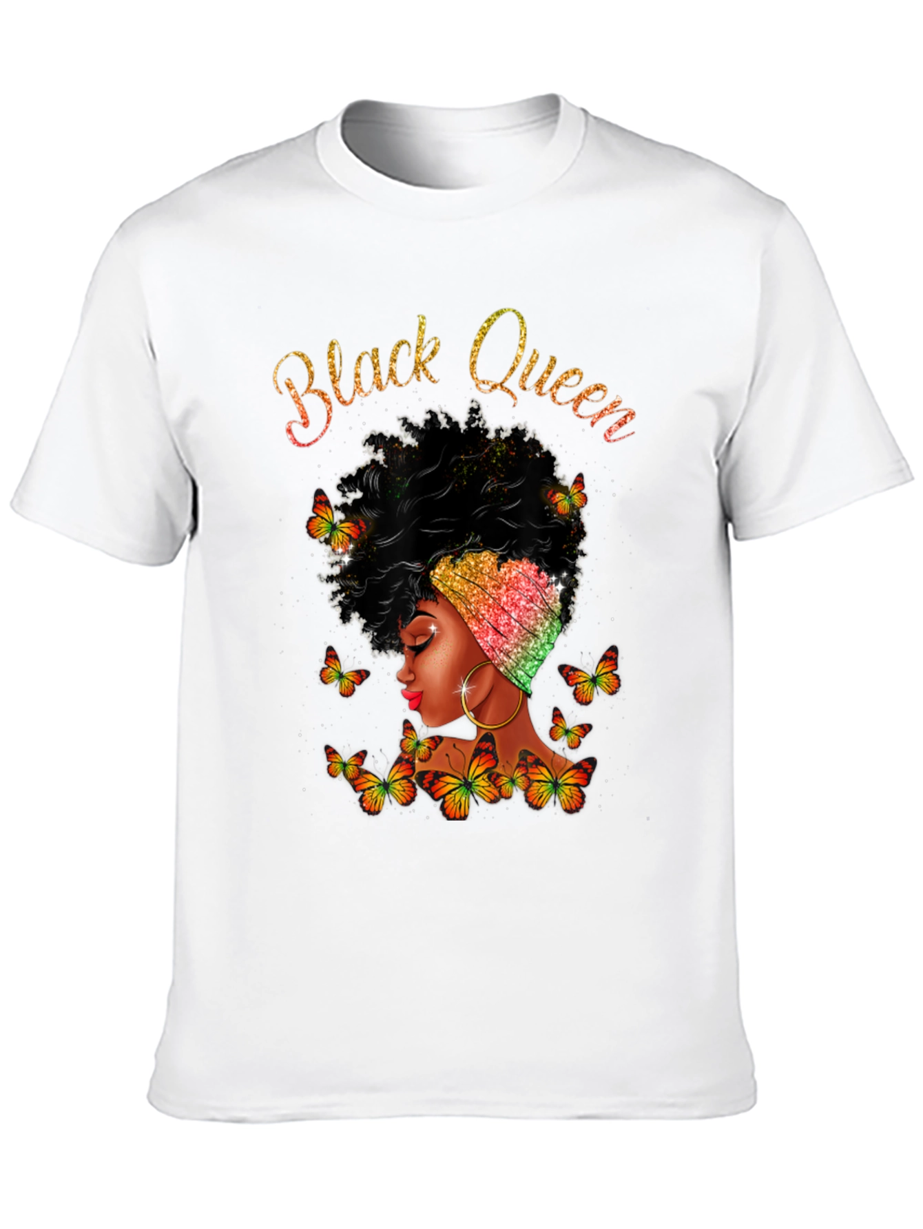 Black Queen Butterfly T-Shirt
