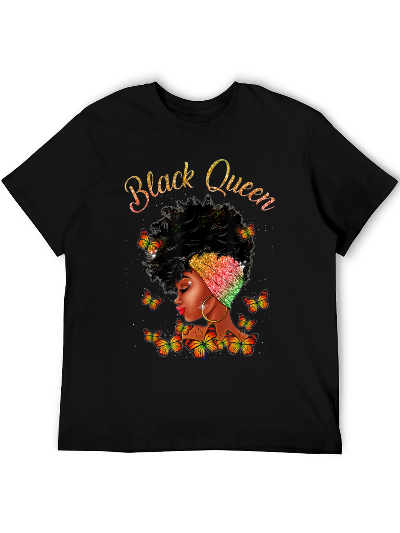 Black Queen Butterfly T-Shirt