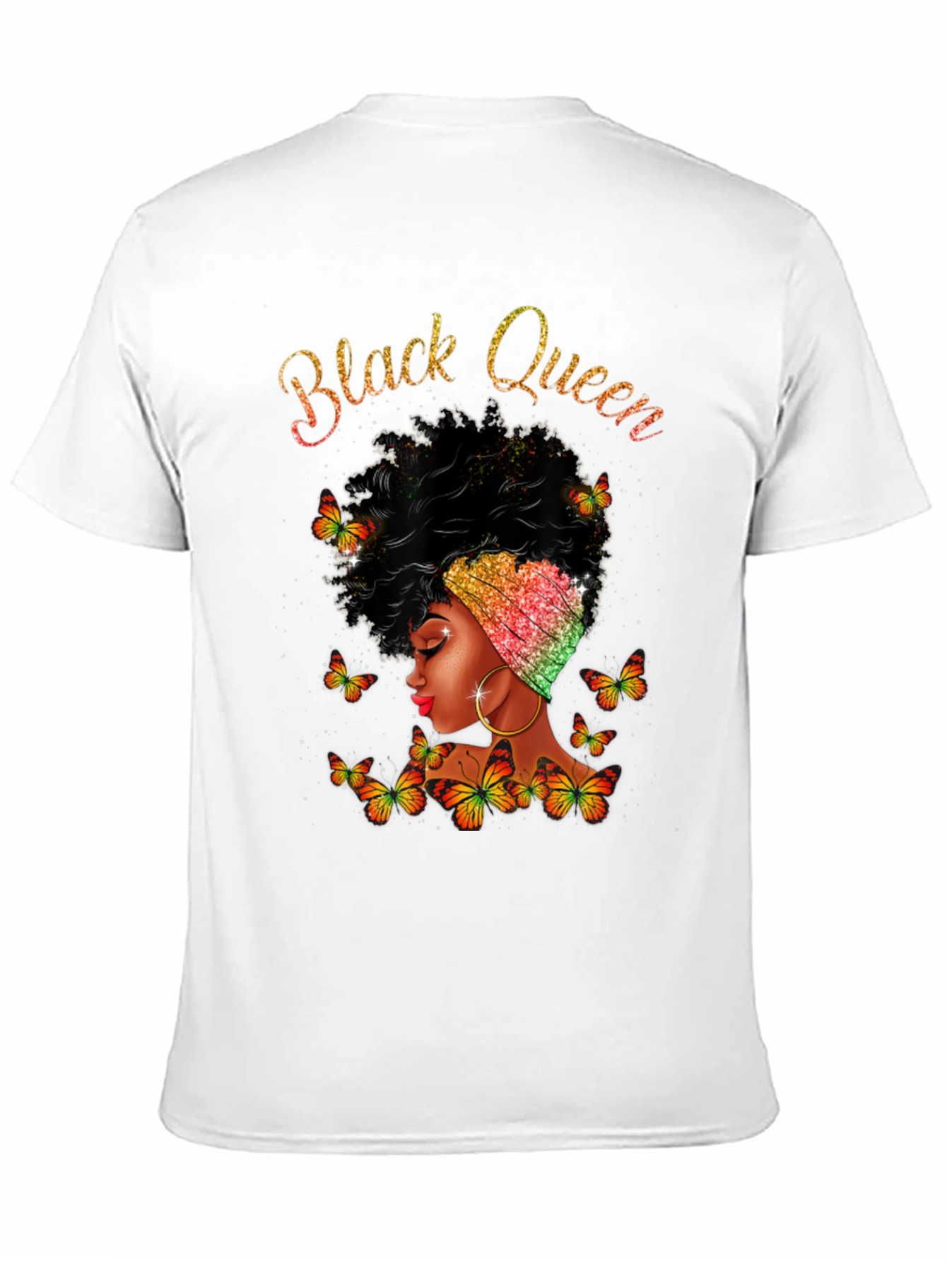 Black Queen Butterfly T-Shirt