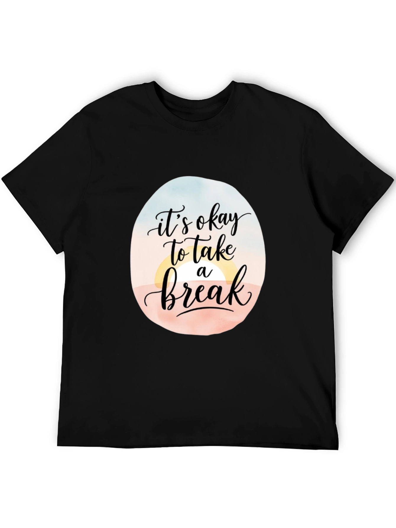Relaxed Fit Its Okay to Take a Break T-Shirt