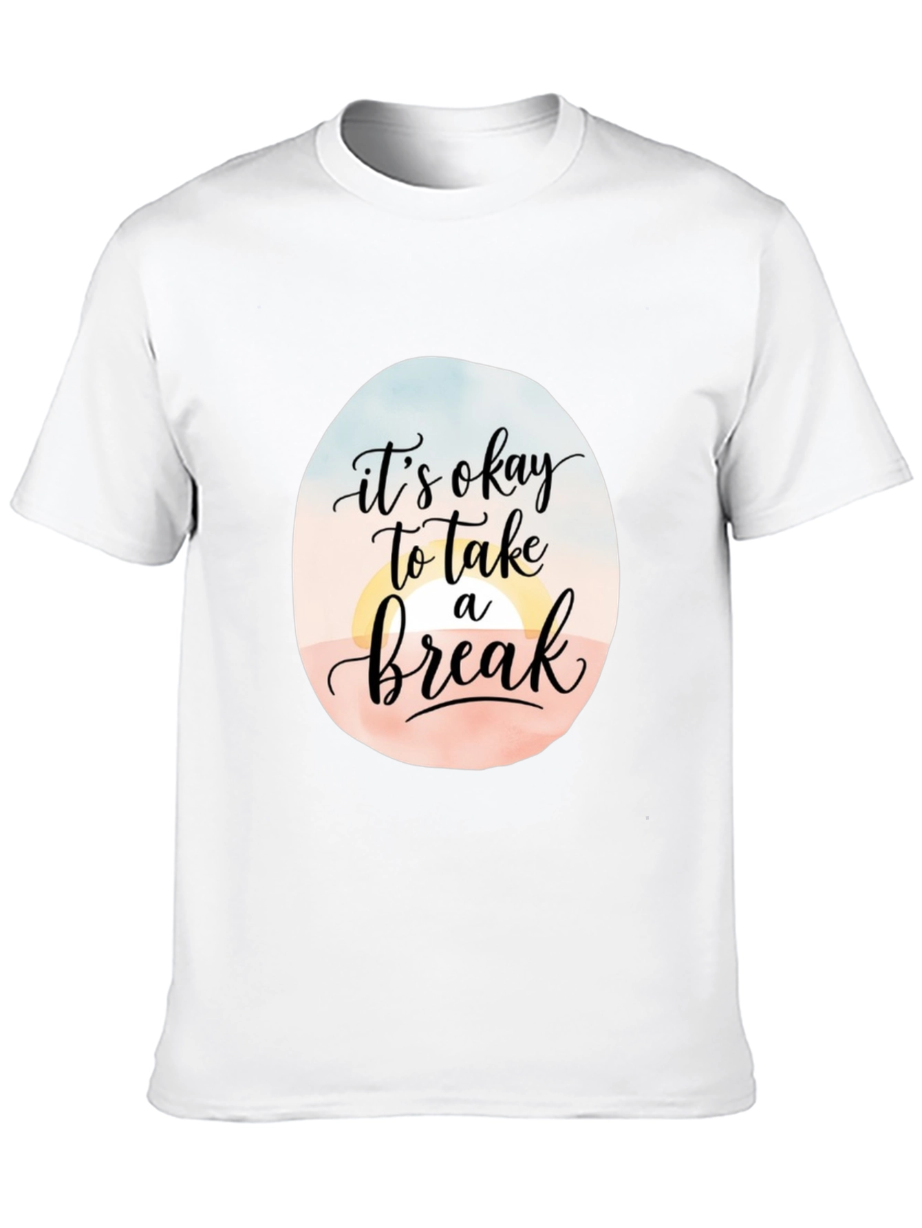 Relaxed Fit Its Okay to Take a Break T-Shirt