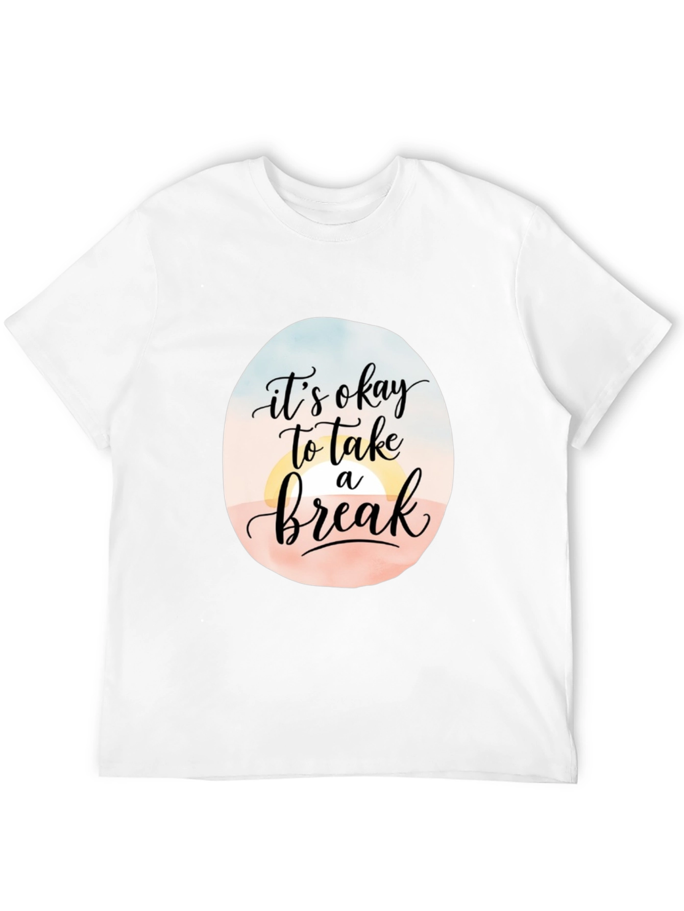 Relaxed Fit Its Okay to Take a Break T-Shirt