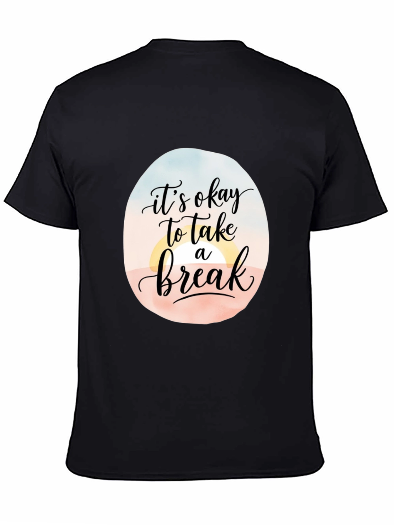 Relaxed Fit Its Okay to Take a Break T-Shirt