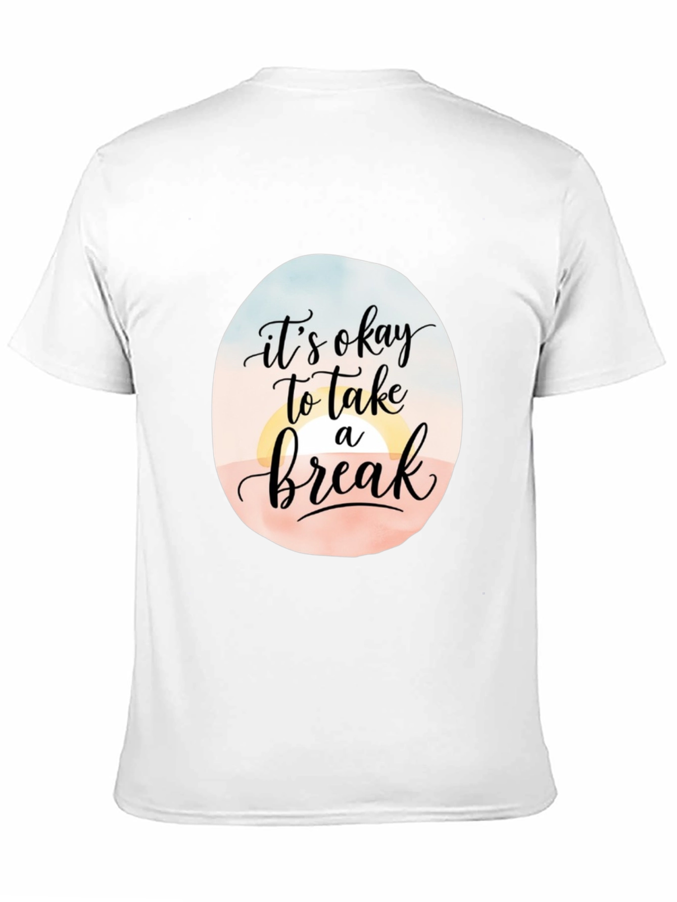 Relaxed Fit Its Okay to Take a Break T-Shirt